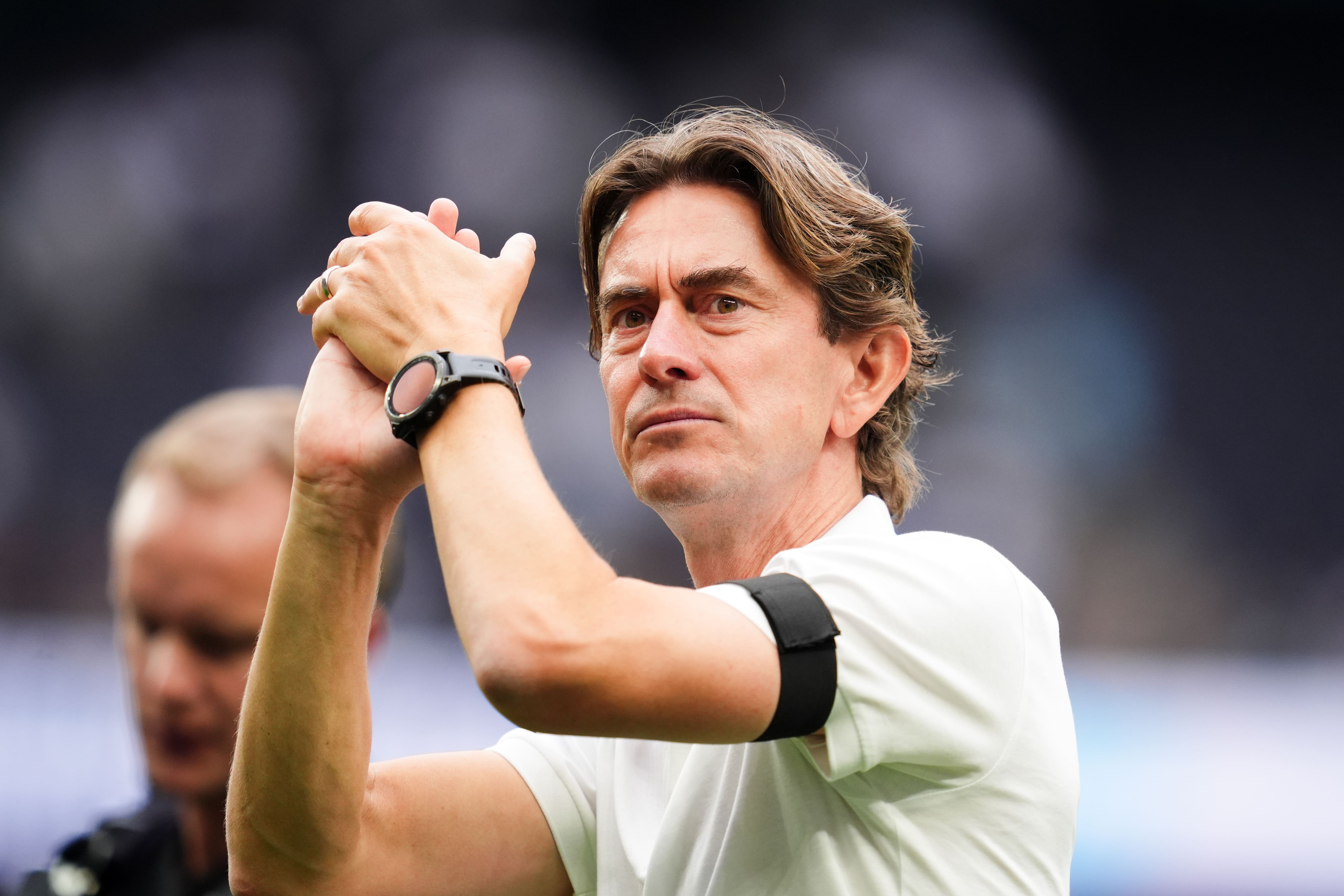 Thomas Frank toasted the perfect start to Premier League life at Tottenham (Adam Davy/PA)