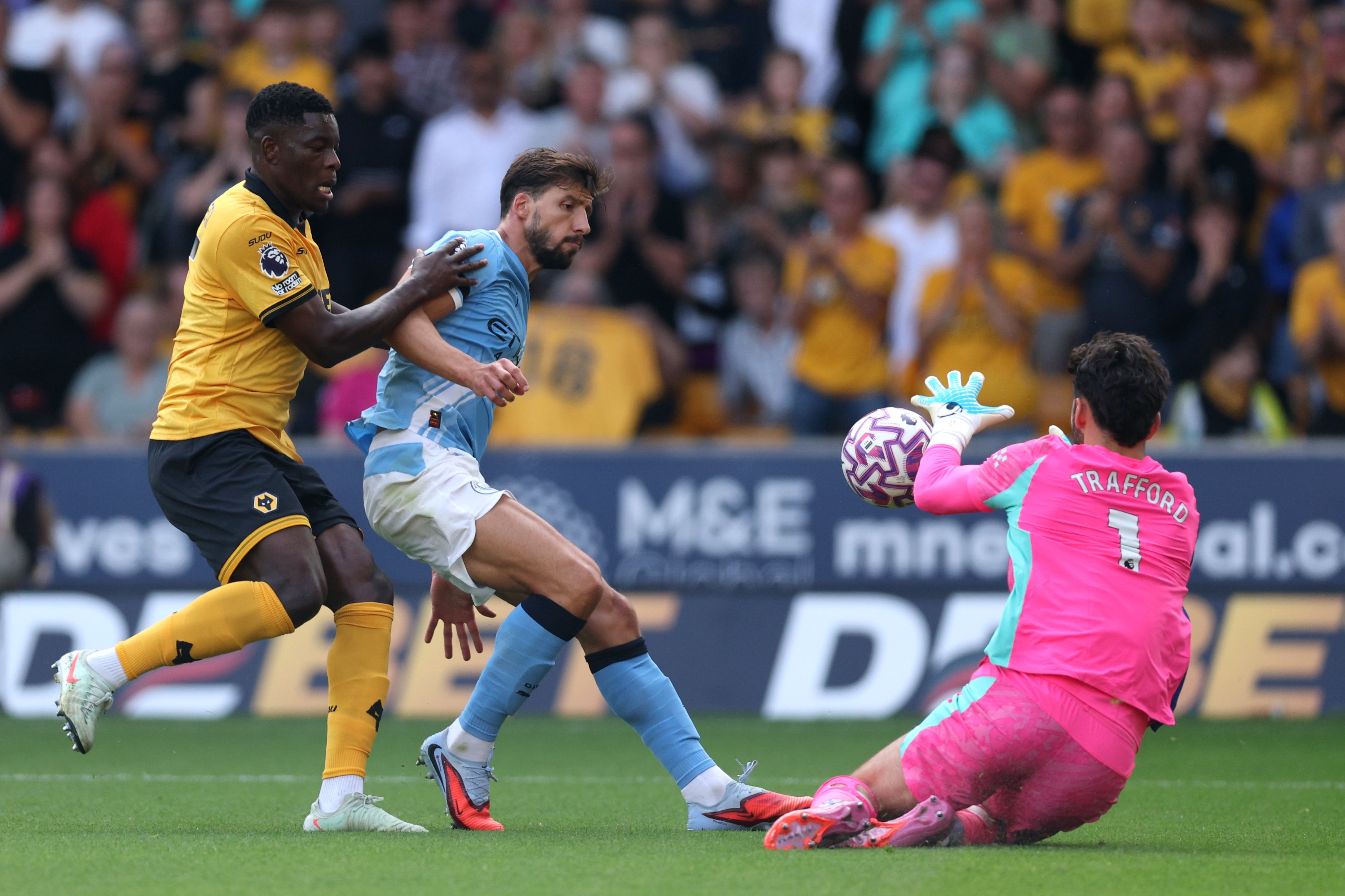 It was a quiet outing for James Trafford but he keeps a clean sheet