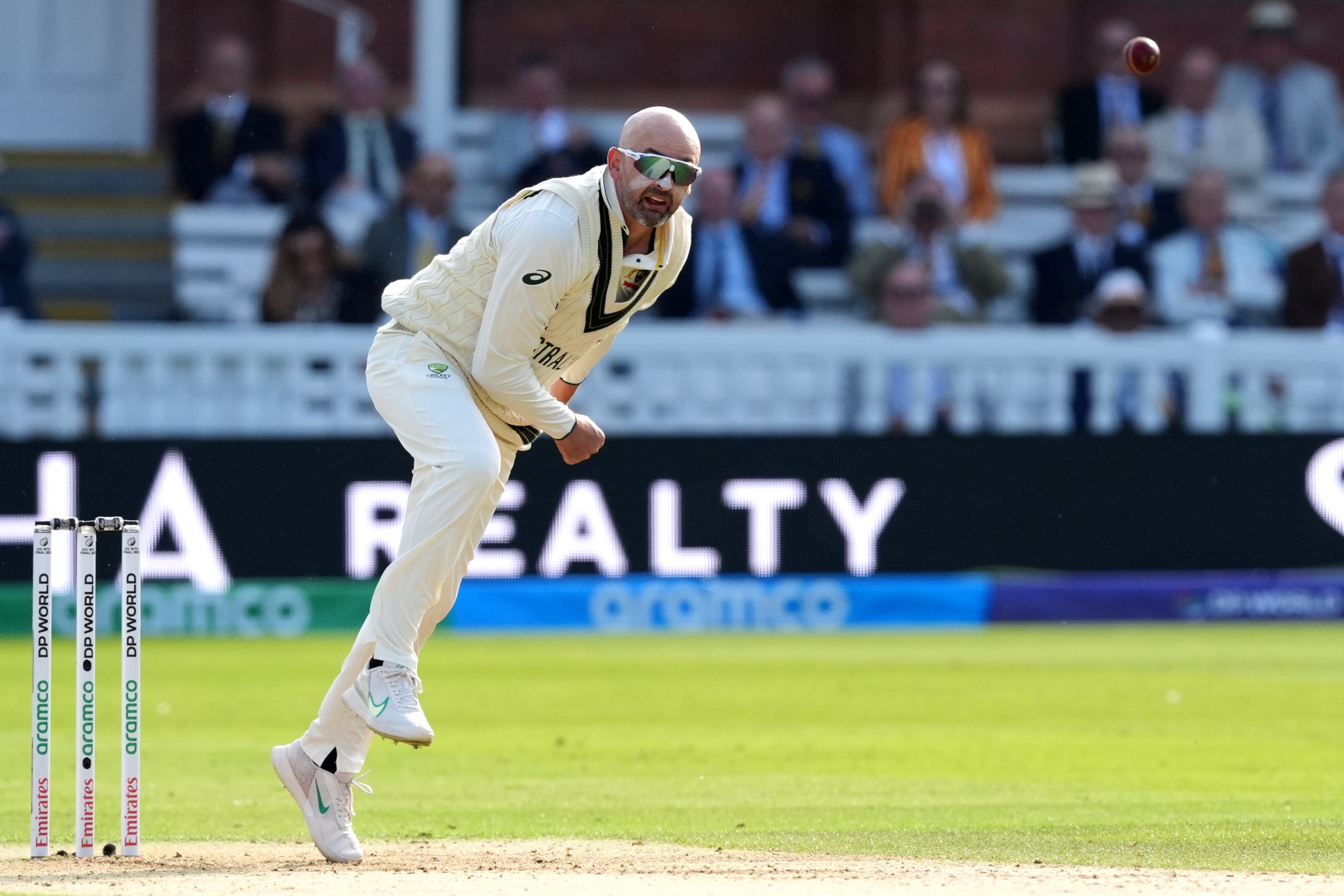 Nathan Lyon is Australia’s lead spinner