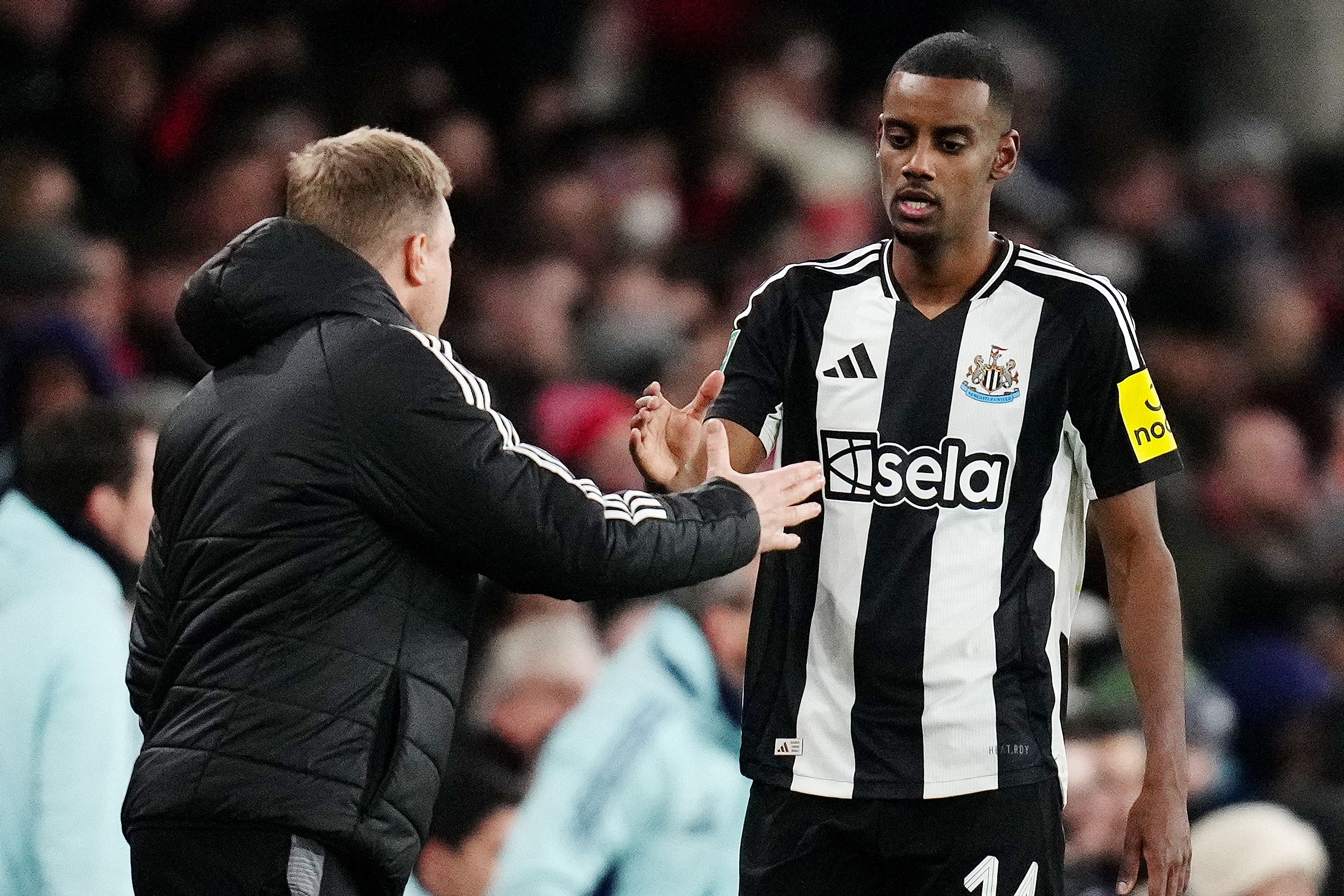Eddie Howe: Others at Newcastle dealing with whether Alexander Isak faces fine