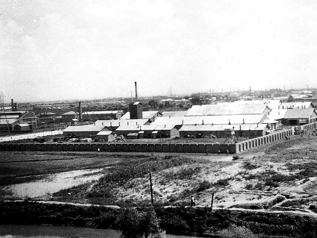The Mukden POW Camp around 1943