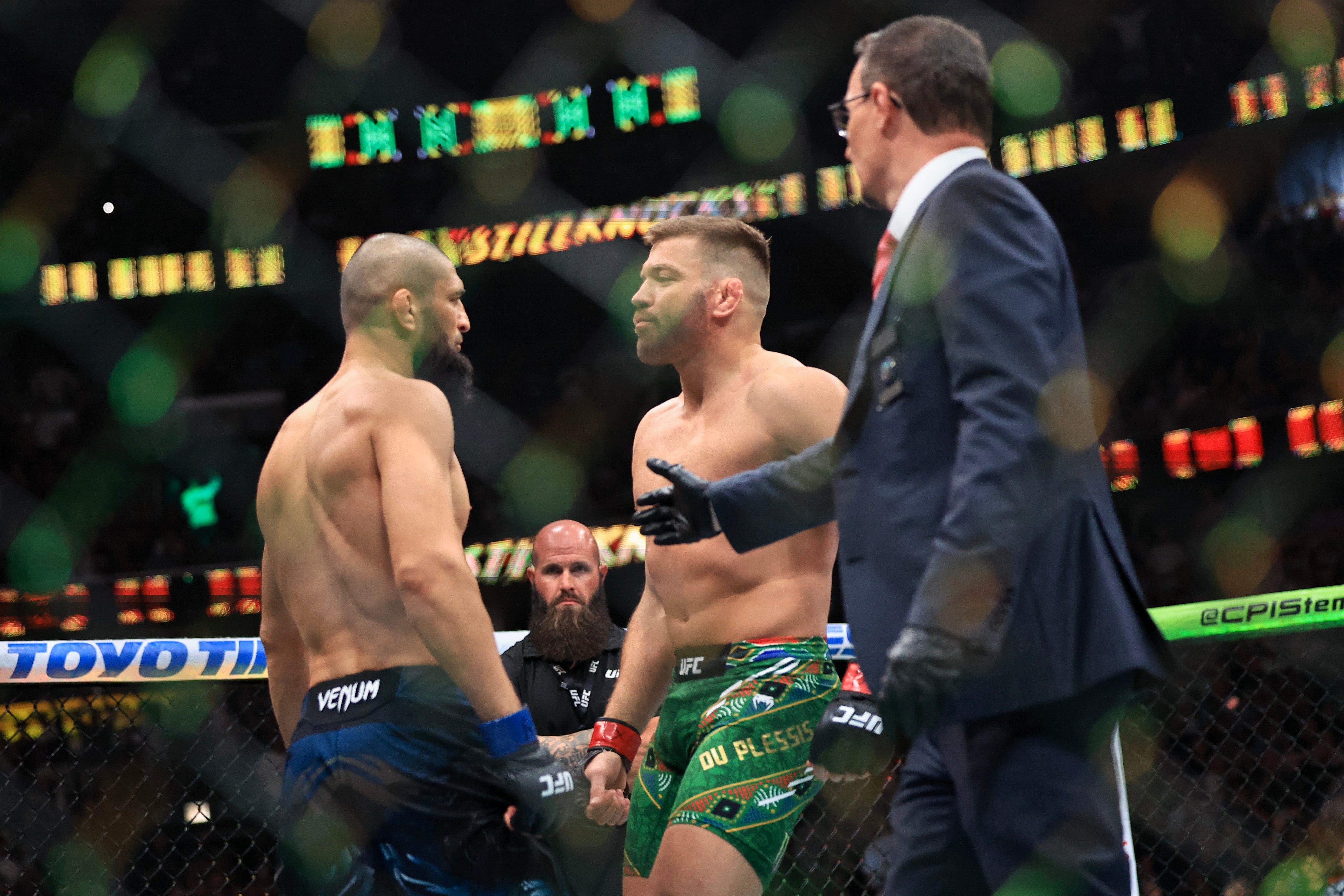 UFC 319 live: Chimaev vs Du Plessis updates and results after Lerone Murphy’s stunning elbow KO