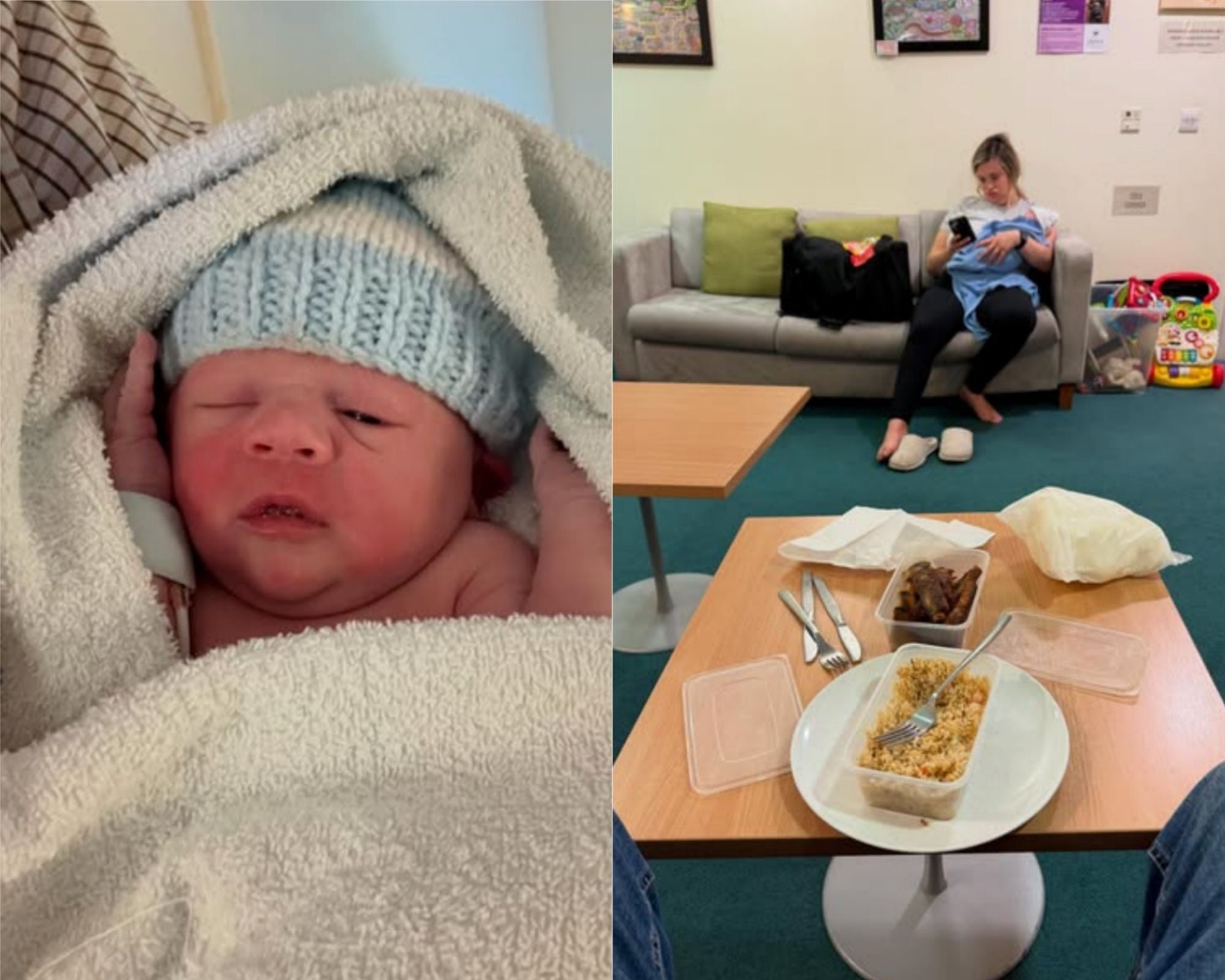 Kaleb Cooper announced the birth of his third child, a son named Ashton