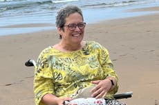 ‘My cancer symptoms were mistaken for signs of menopause – now I’m unable to walk’