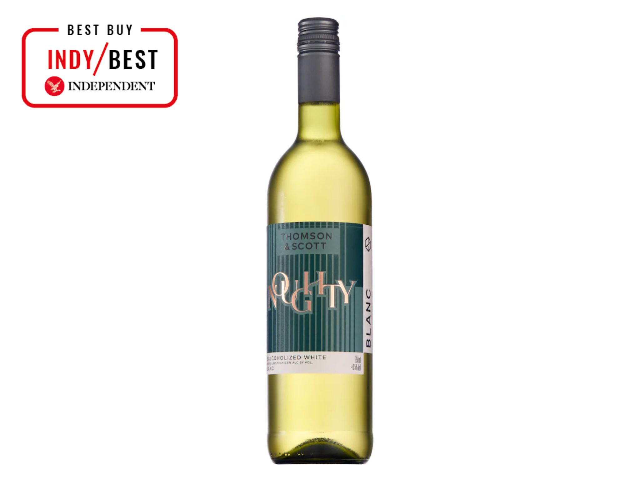 Indybest best non-alcoholic wine review Thomson & Scott noughty non-alcoholic white