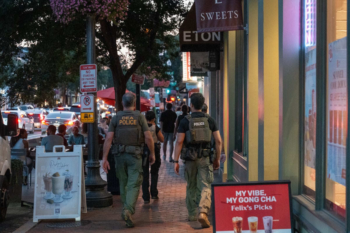 DC area restaurants lose patrons as police takeover leads to drop in reservations...