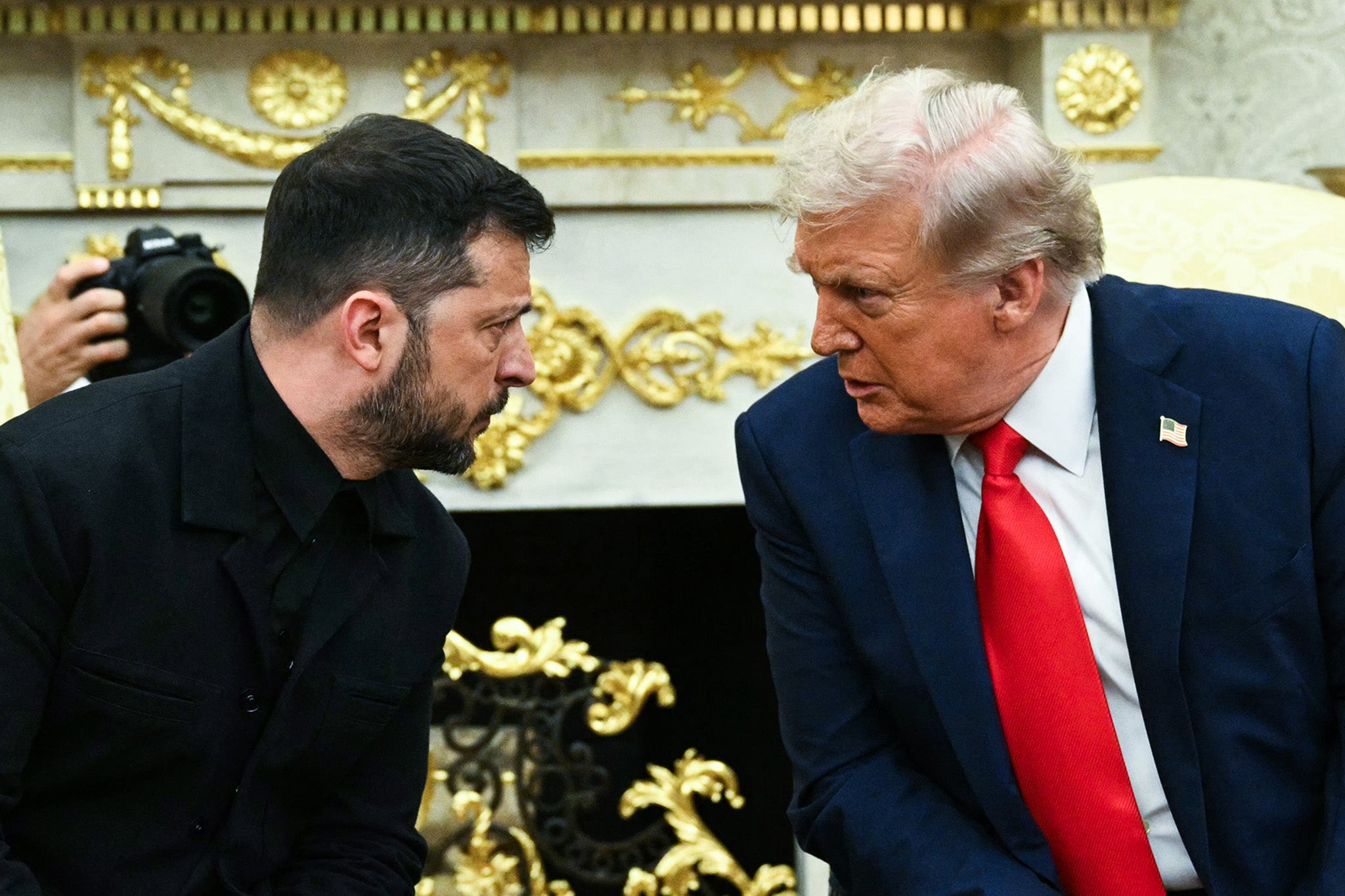 Trump discussed details of his meeting with Putin with Ukrainian President Volodymyr Zelensky among other European leaders at the White House on Monday