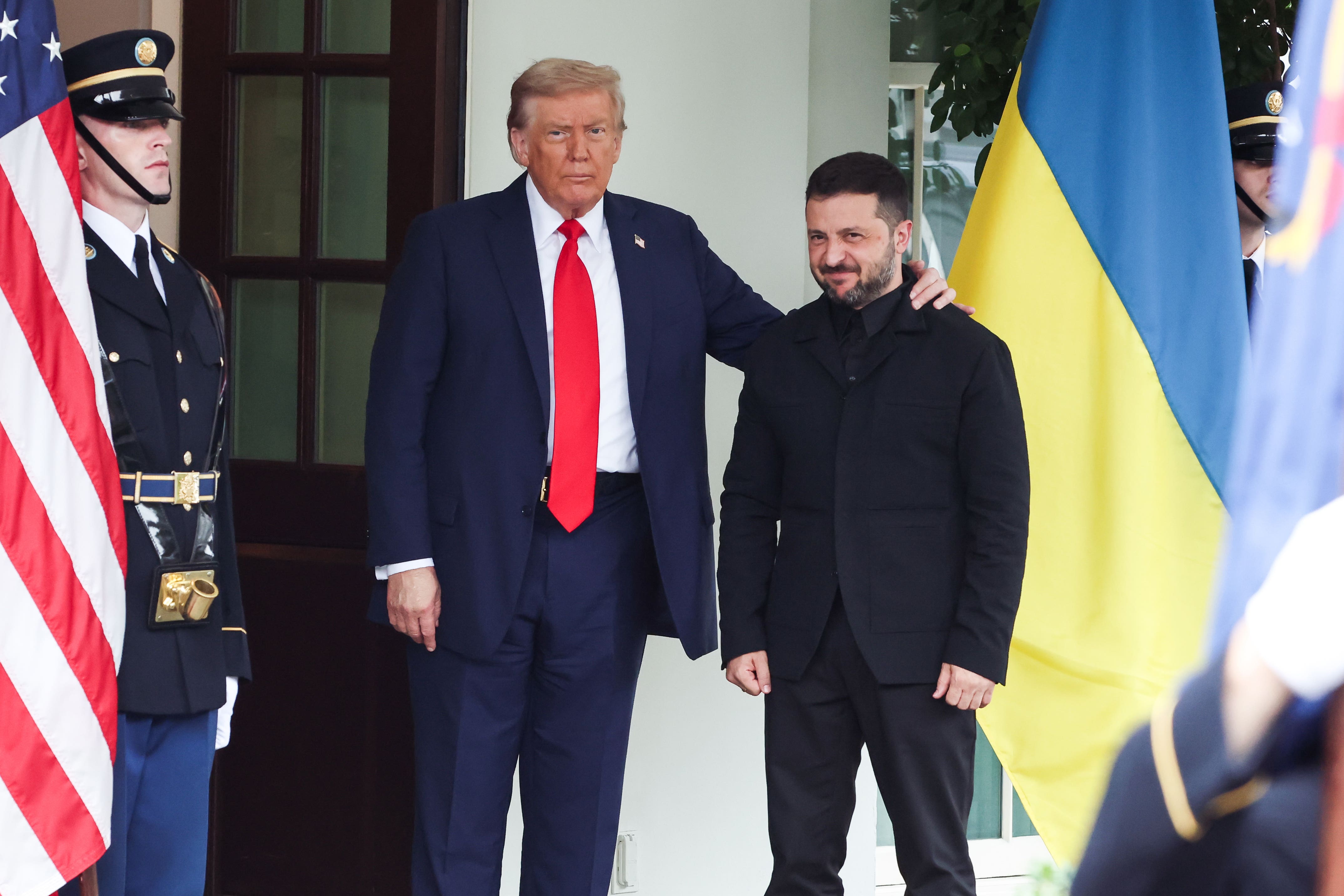 Trump welcomes Zelensky to the West Wing of the White House