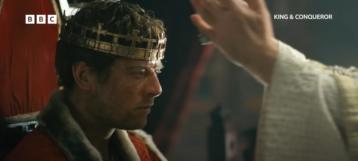 James Norton as Harold Godwinson in ‘King & Conqueror’