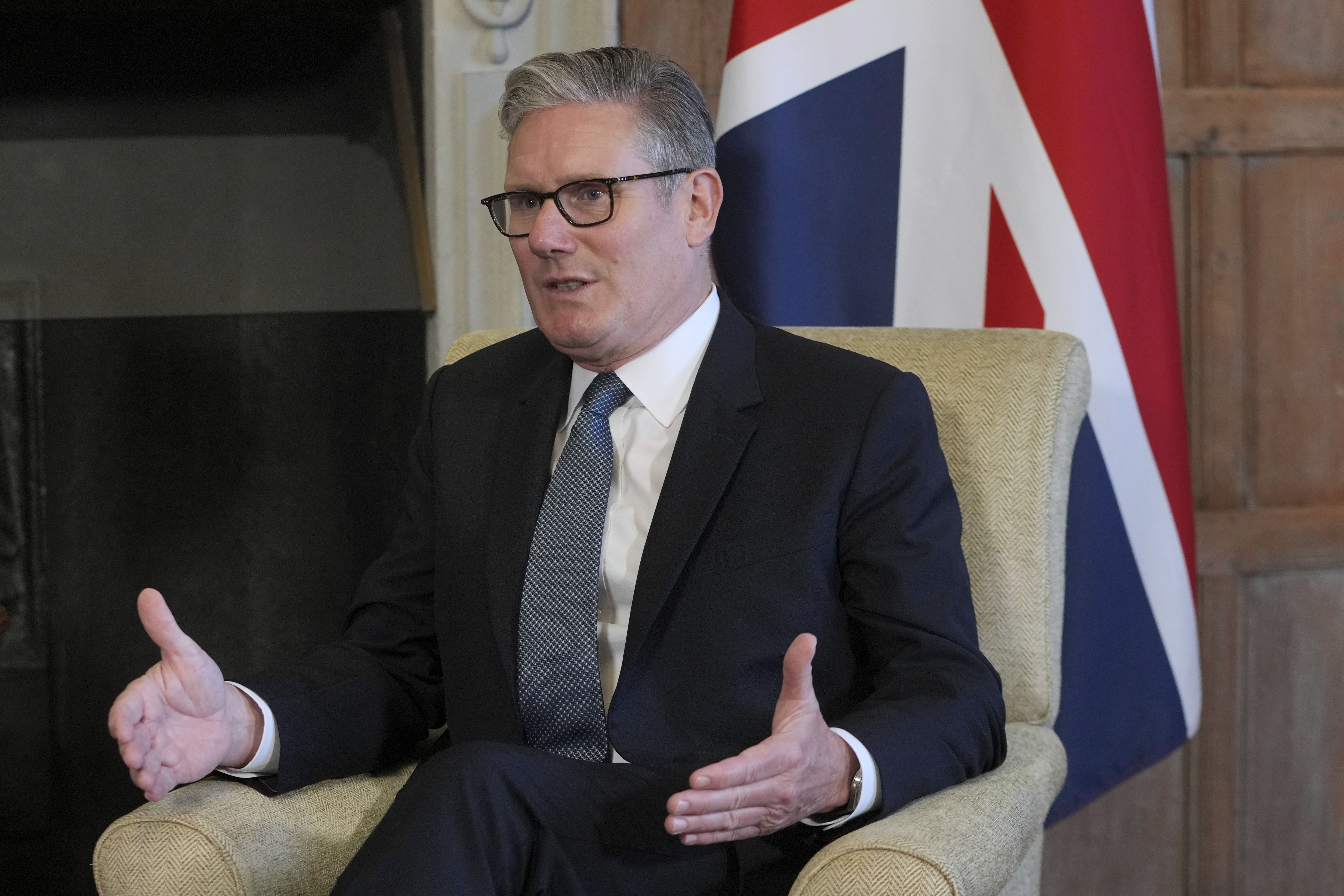 Keir Starmer has described talks on Ukraine as ‘good and constructive’