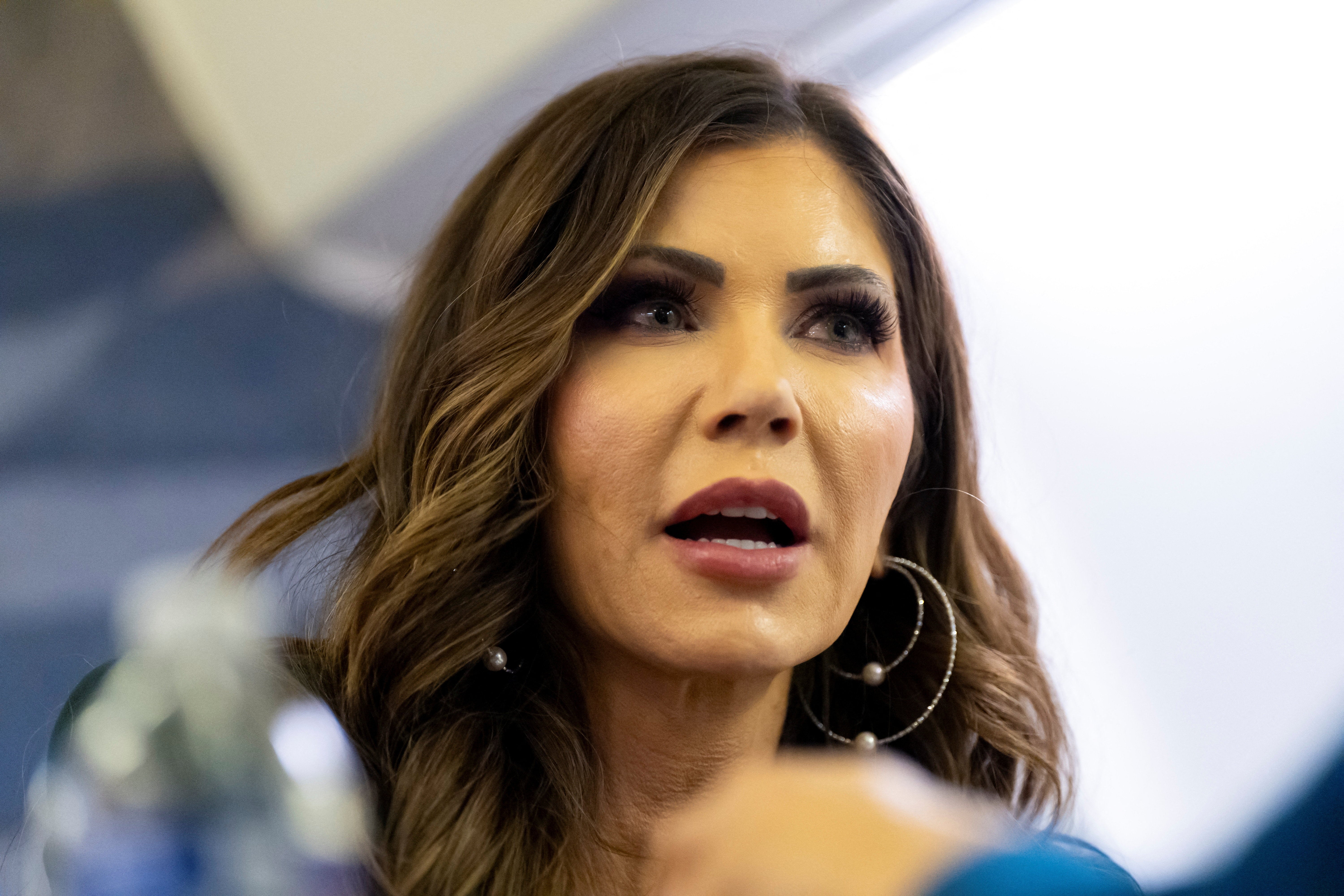 Kristi Noem claims she had to move into rent-free home because the media is hounding her too much