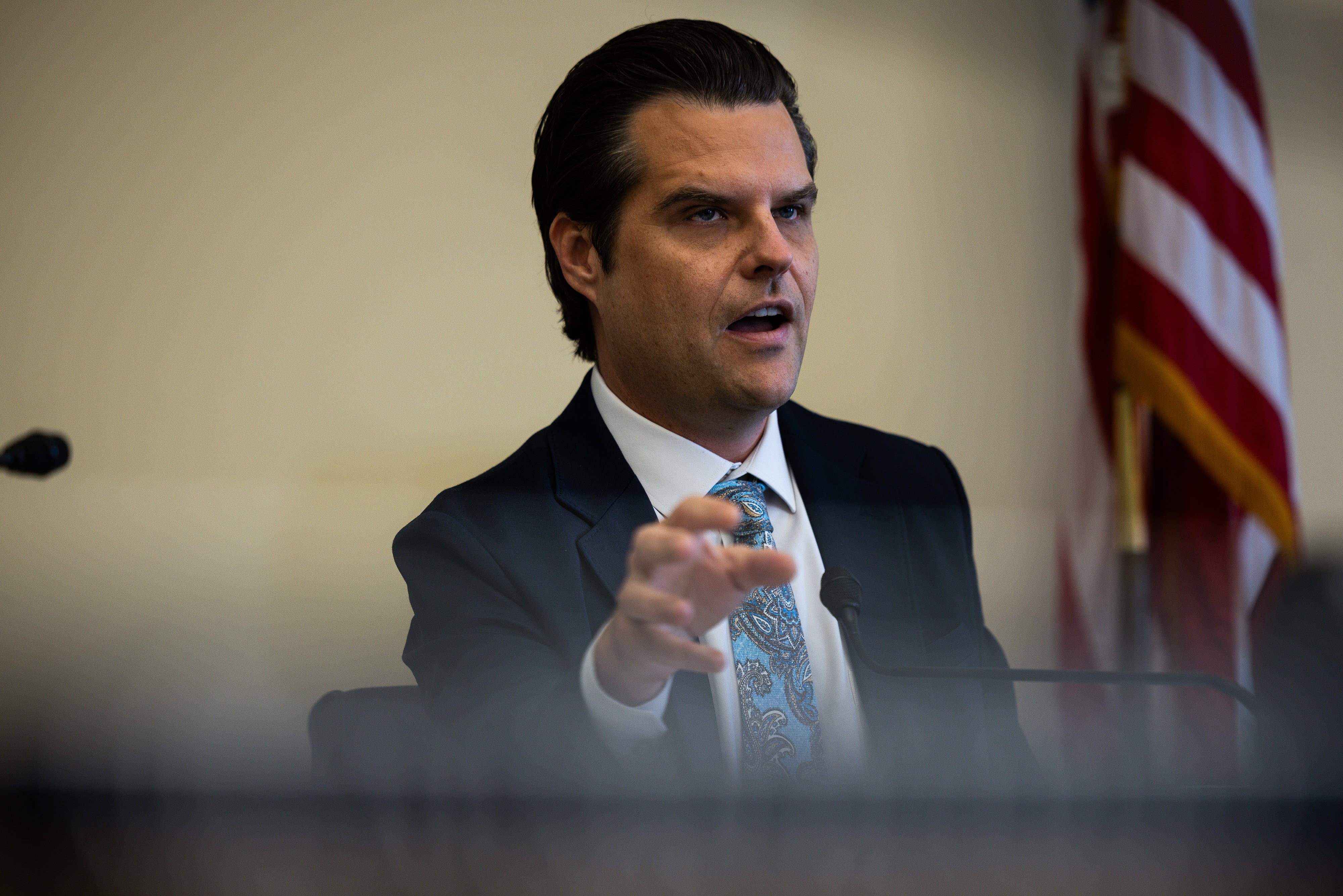 Matt Gaetz suggested on Monday night that Russia be offered NATO membership