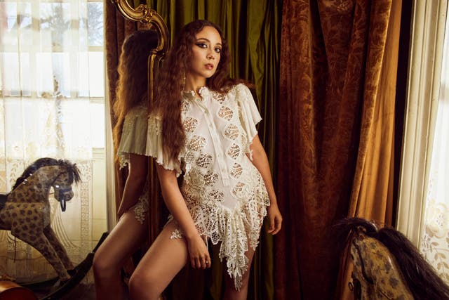 <p>Spellbinding: Laufey weaves in old-world romance with contemporary themes on her third album, 'A Matter of Time'</p>