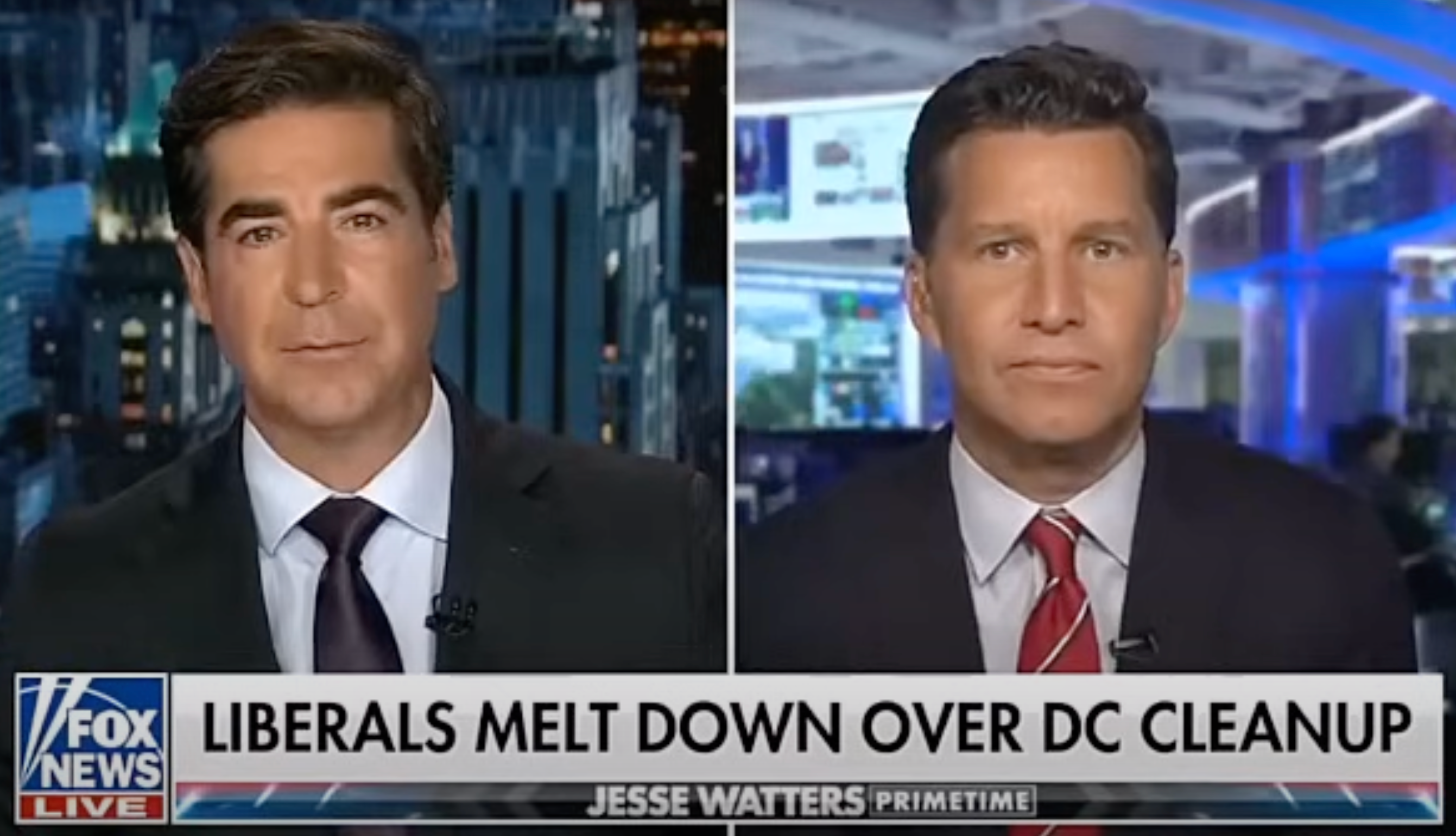 Fox News host Jessie Watters discussed the alleged incident involving ‘Big Balls’ with reporter Will Cain