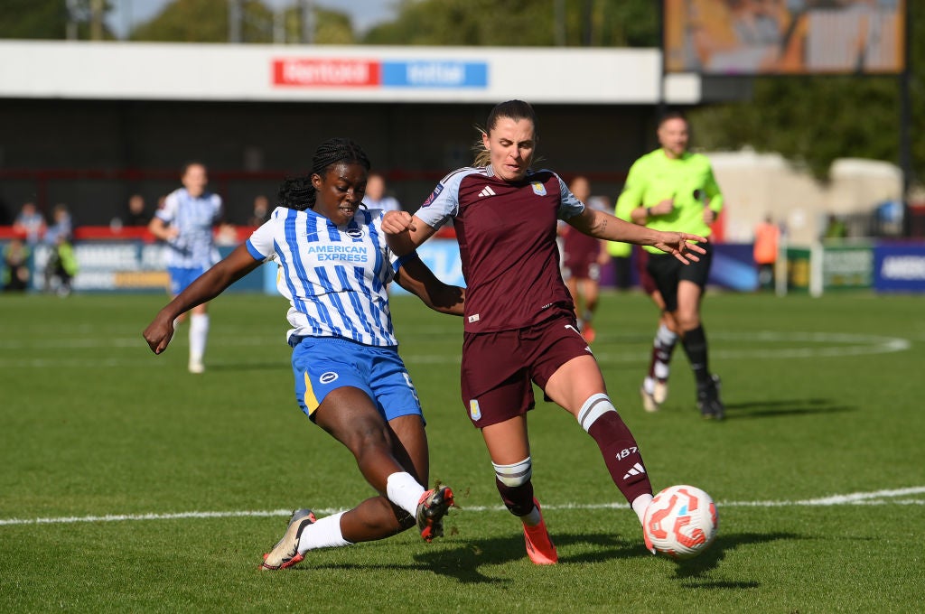 Agyemang helped Brighton to a record-high finish of fifth last season
