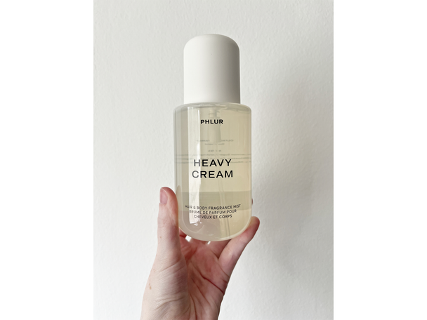 Best Phlur fragrance IndyBest review Phlur heavy cream hair and body fragrance mist 