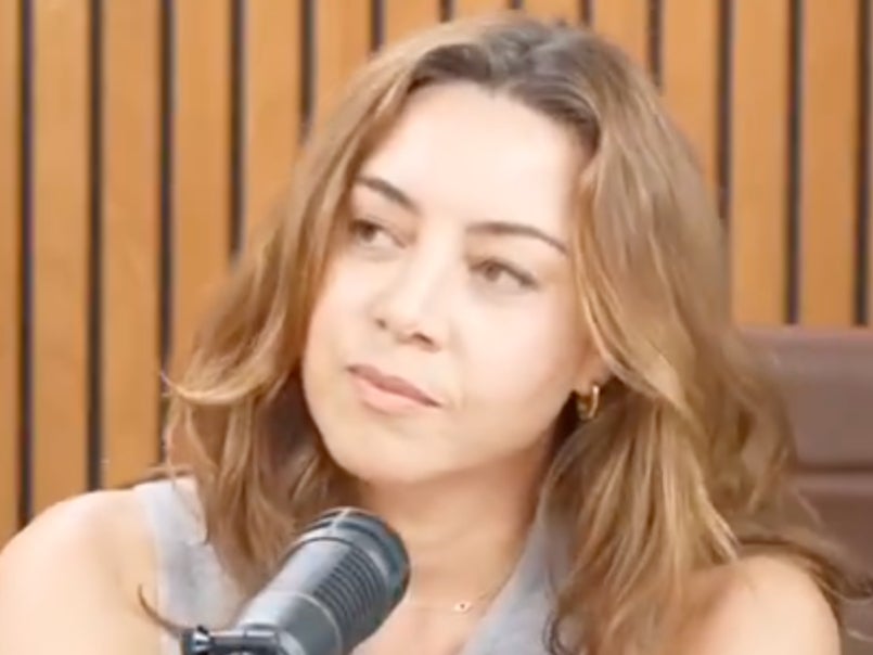 Aubrey Plaza says grief over husband’s death is ‘like giant ocean of awfulness’