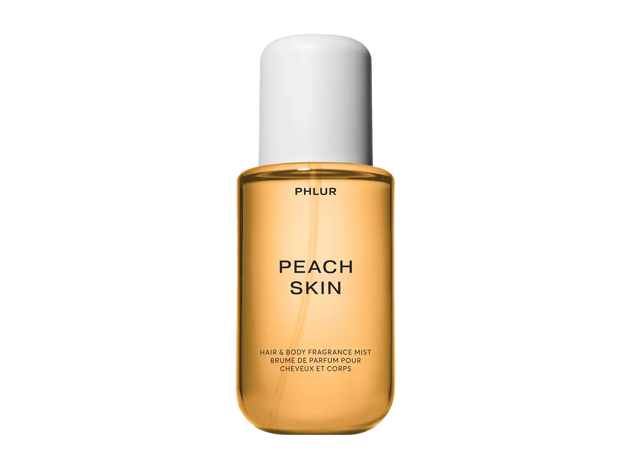 best Phlur fragrance IndyBest review Phlur peach skin hair and body fragrance mist