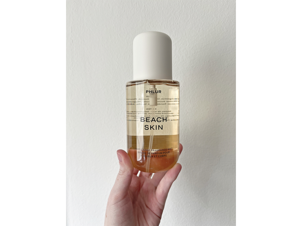 Best Phlur fragrance IndyBest review Phlur beach skin hair and body fragrance mist