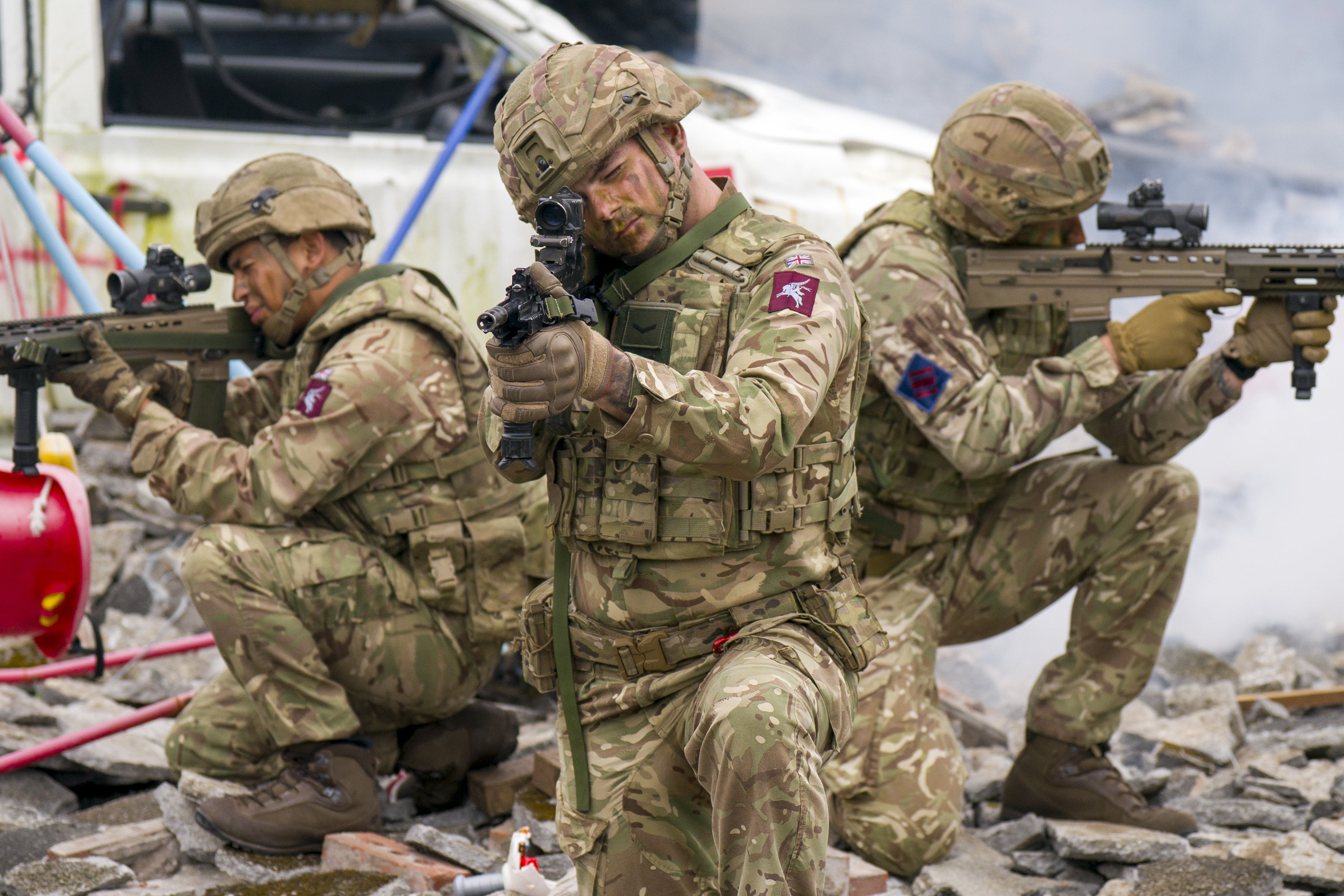 The British Army has seen falling troop numbers in recent years
