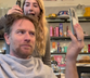 Ewan McGregor channels Trainspotting character as he braves the shave for cancer charity