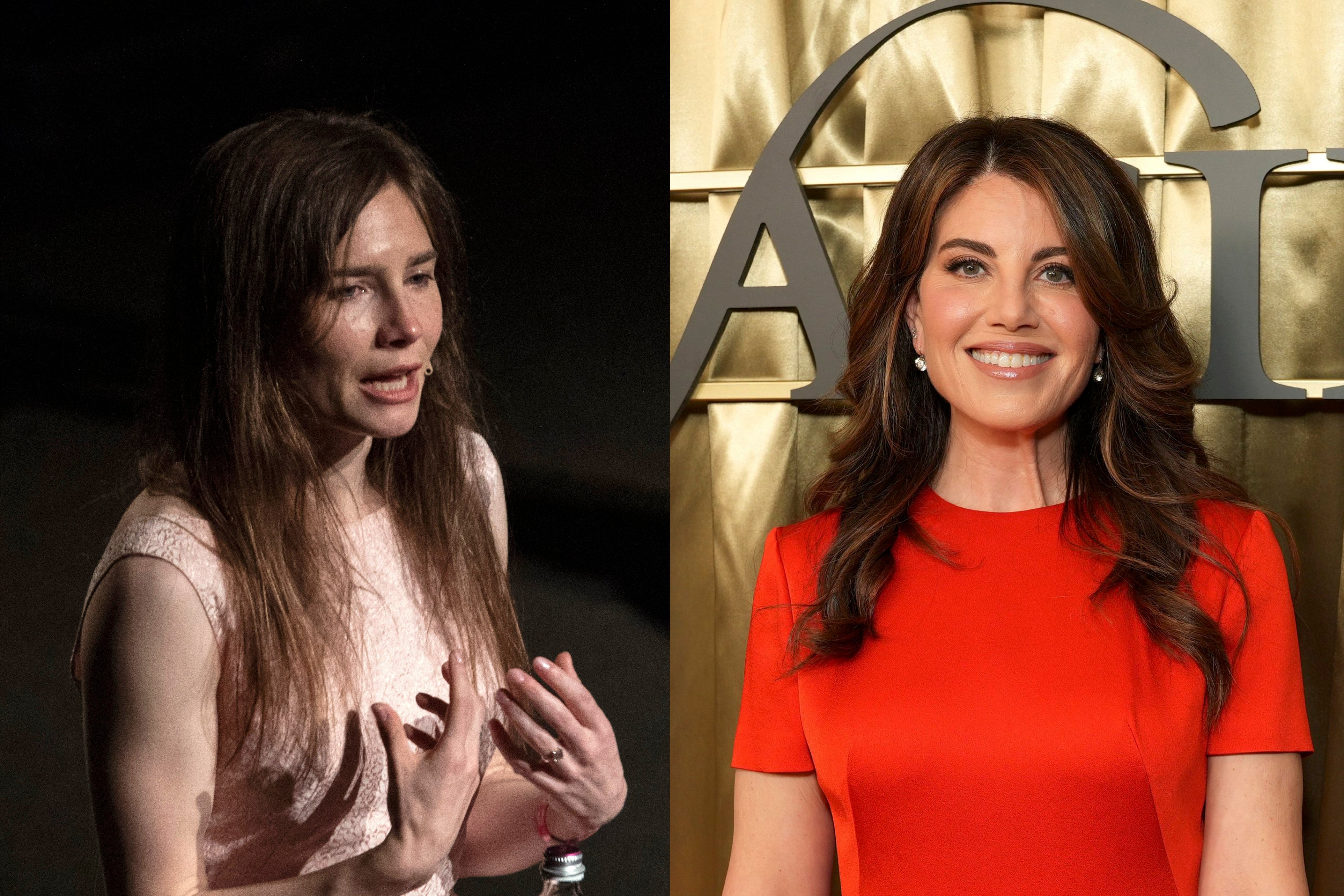 Knox and Lewinsky, who both serve as producers on new Hulu series The Twisted Tale of Amanda Knox, said they bonded over their harsh treatment in the media during their respective scandals