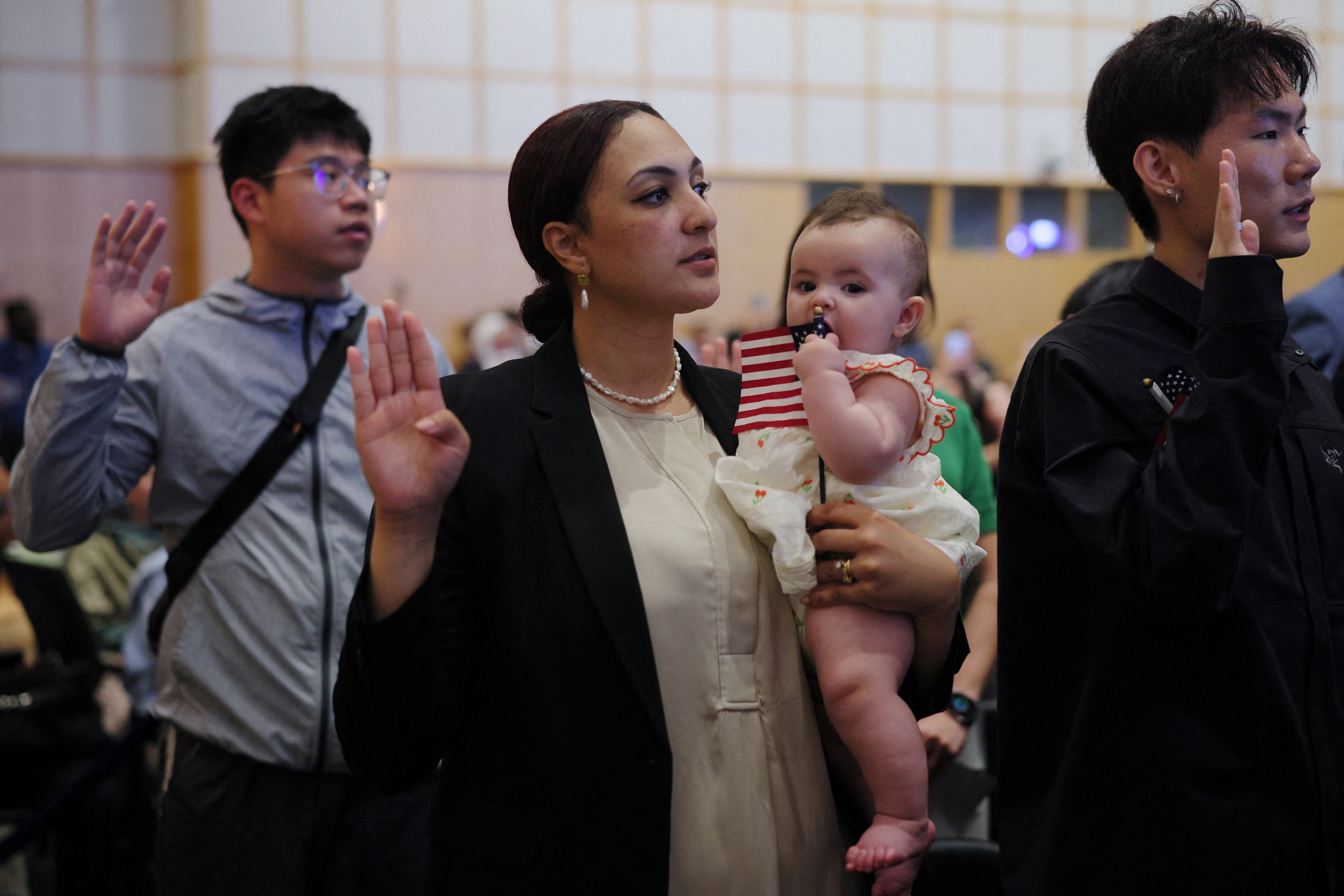 Immigrants applying for citizenship could have their social media profiles screened for ‘anti-American’ activity, which is up to an officers’ discretion to define under decades-old immigration law targeting alleged communists