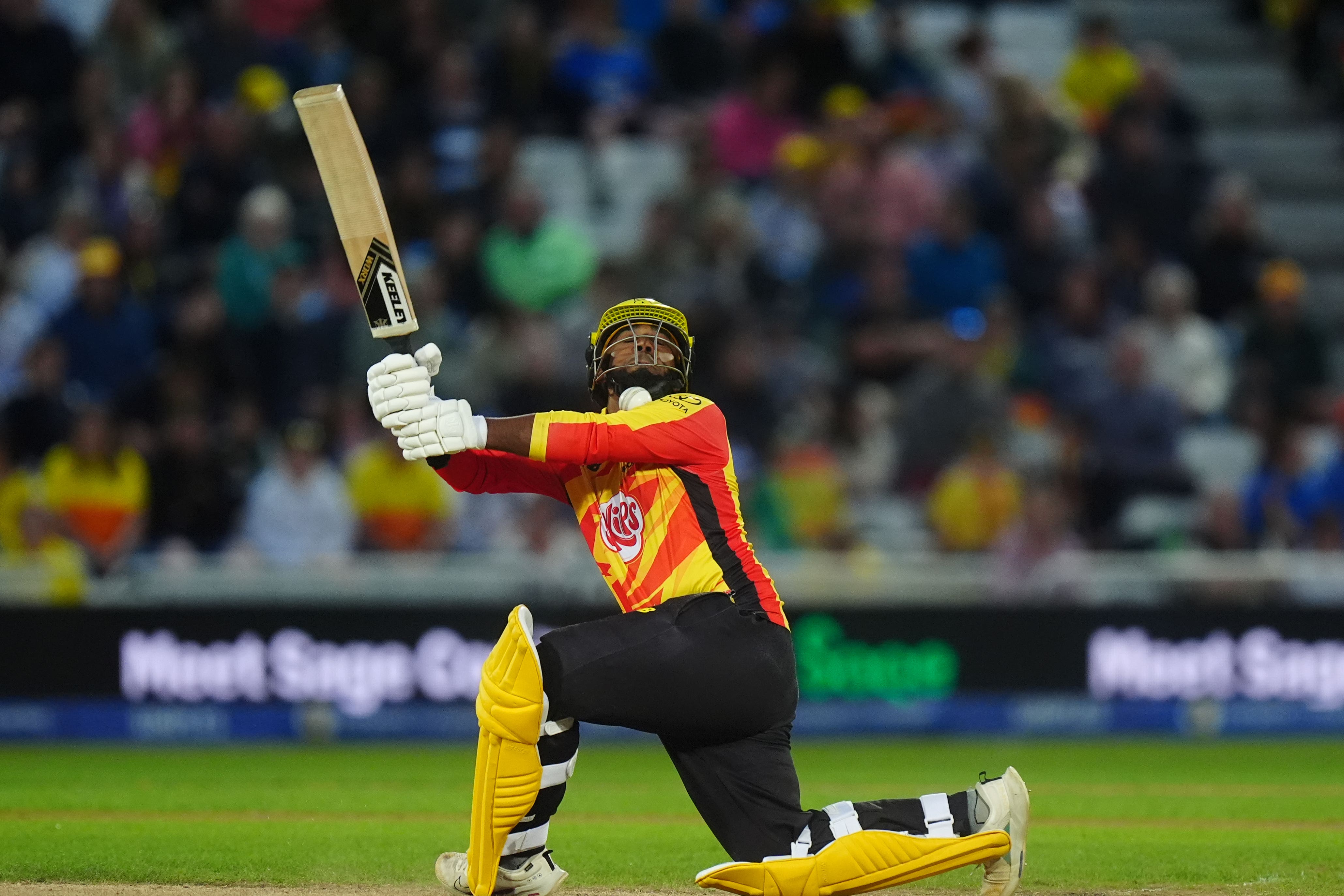 Rehan Ahmed top scored for the Trent Rockets (Mike Egerton/PA)