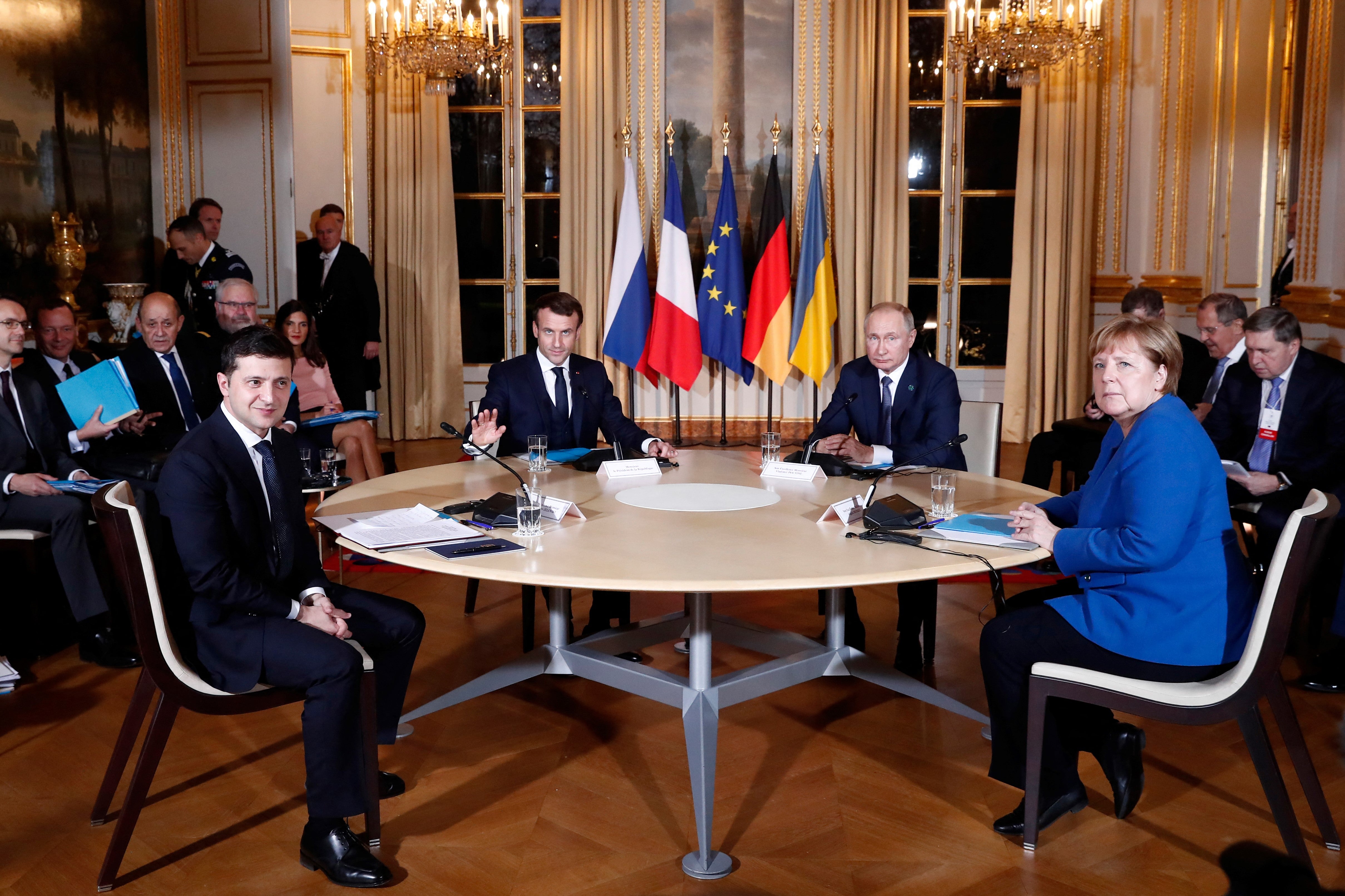 Russian-backed forces had been fighting Ukrainian forces in eastern Ukraine for more than five years at the time