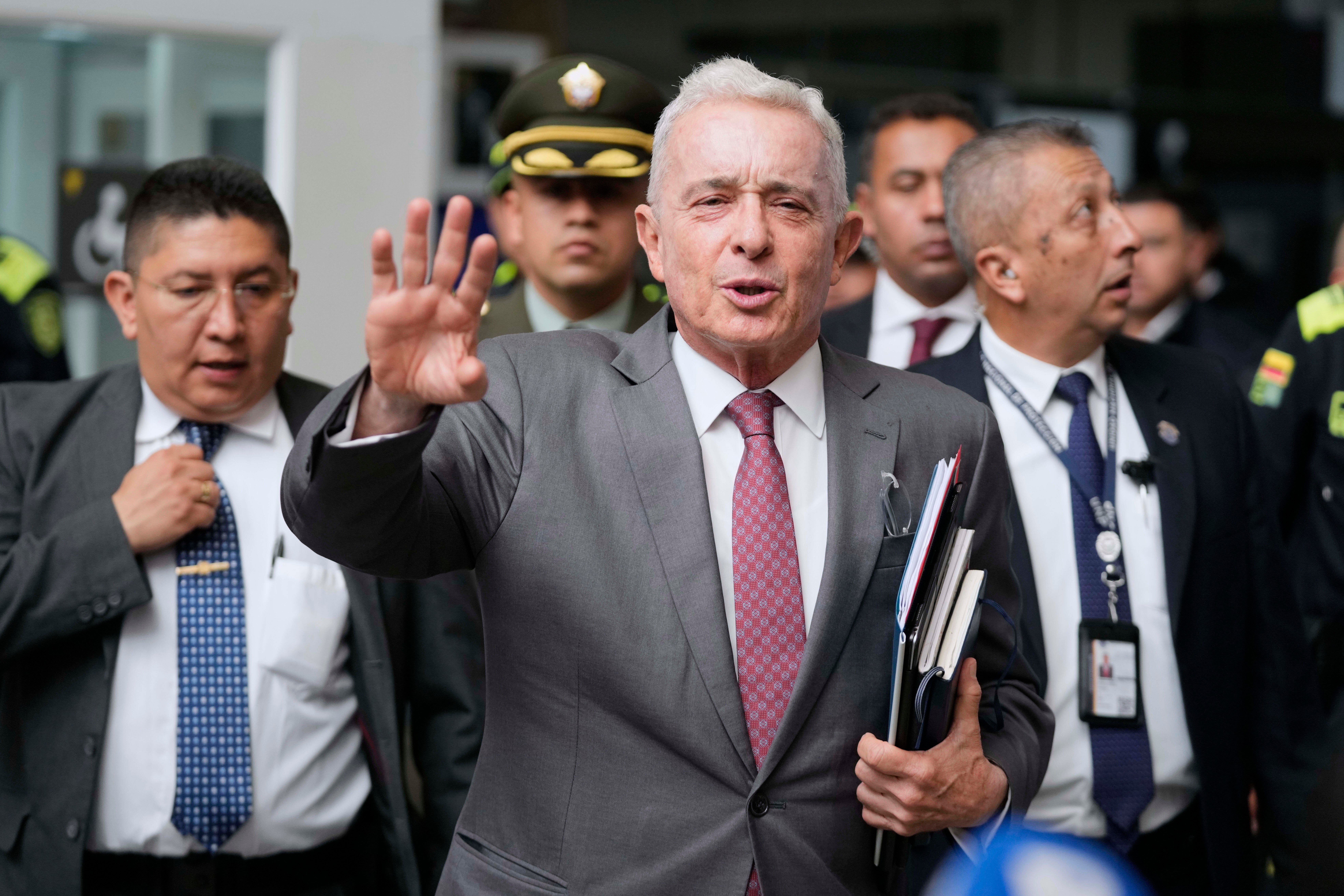 Colombia Uribe Trial