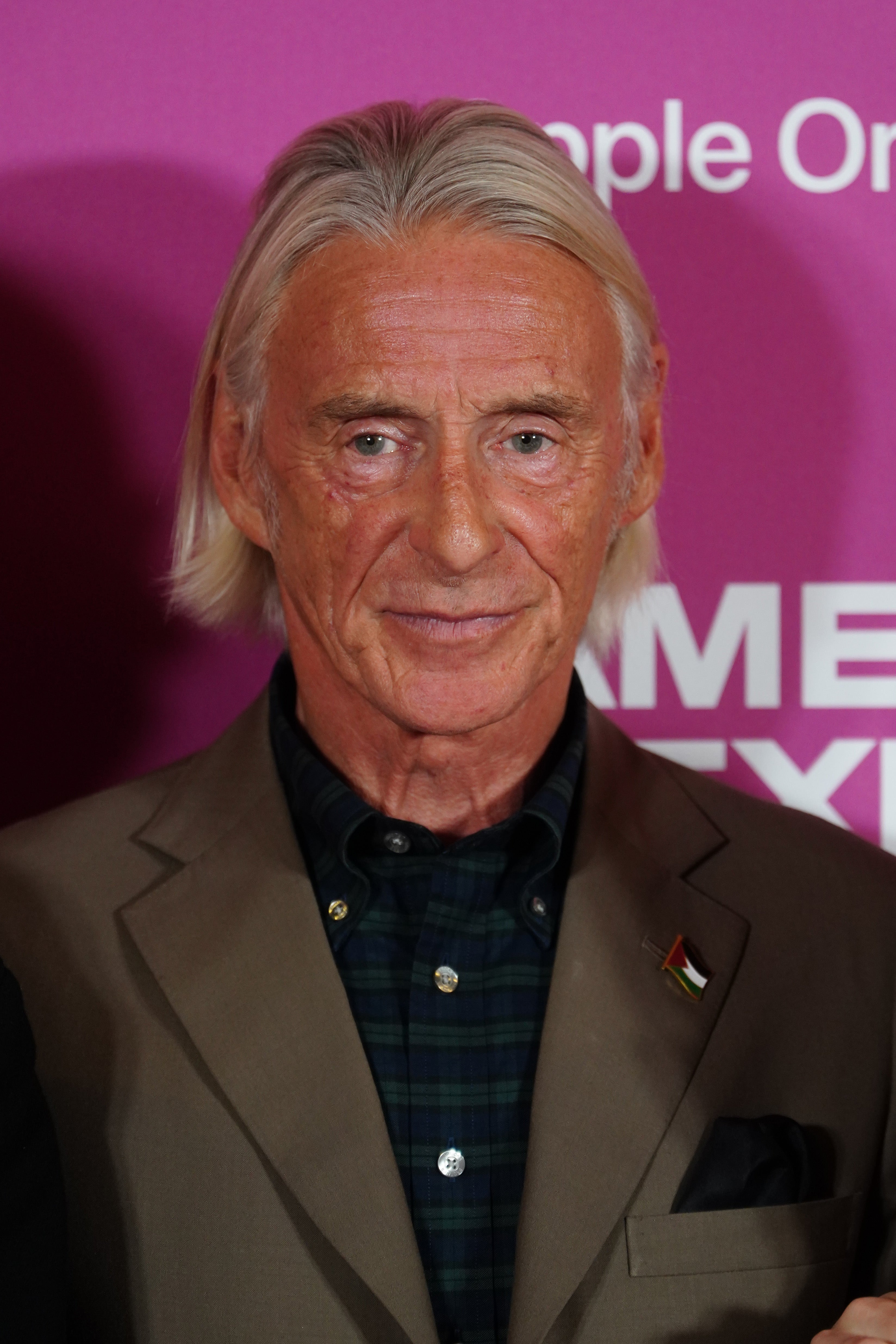 Paul Weller said the situation in Gaza is a humanitarian catastrophe