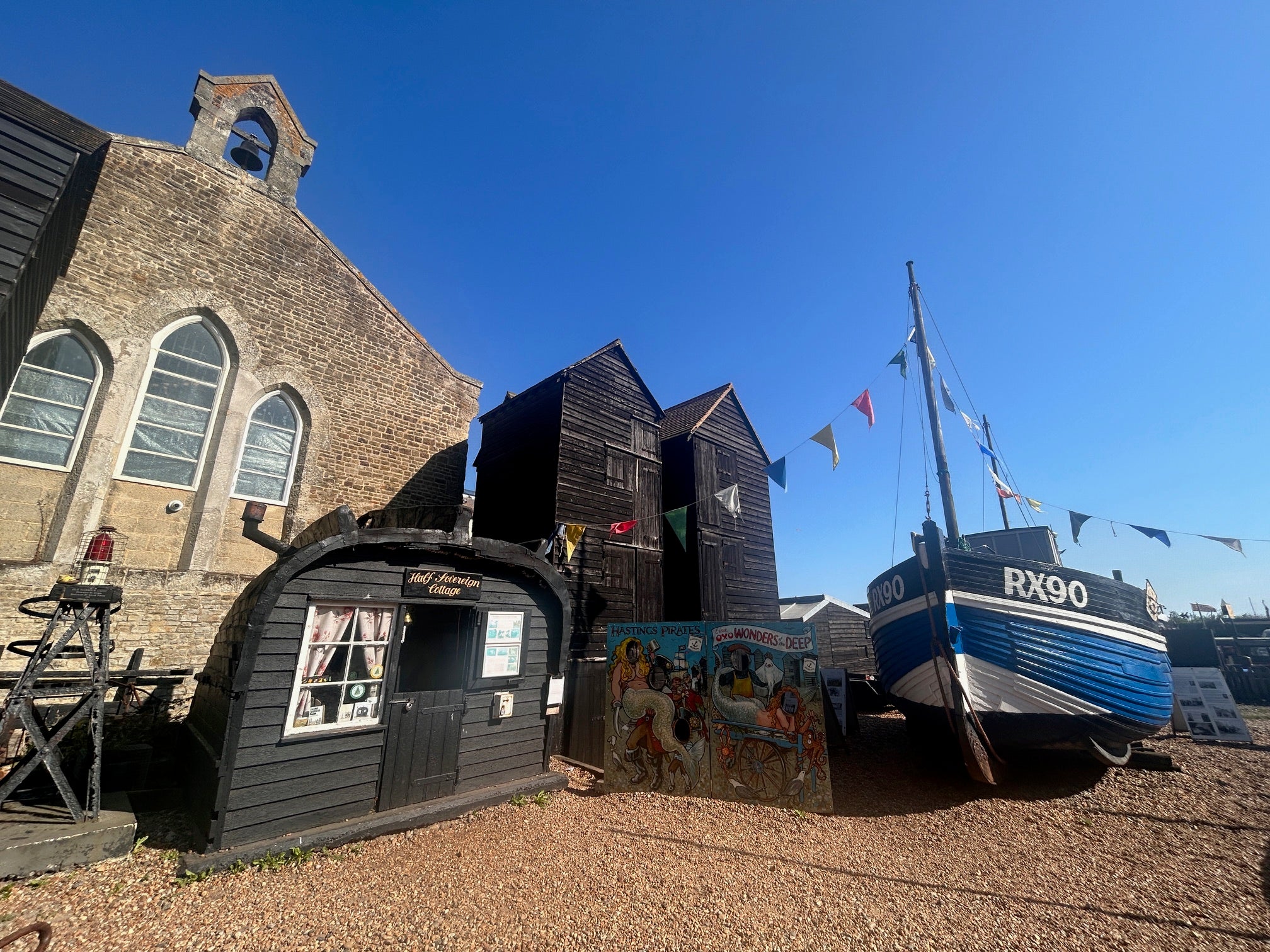 Hastings has a long history as a fishing town