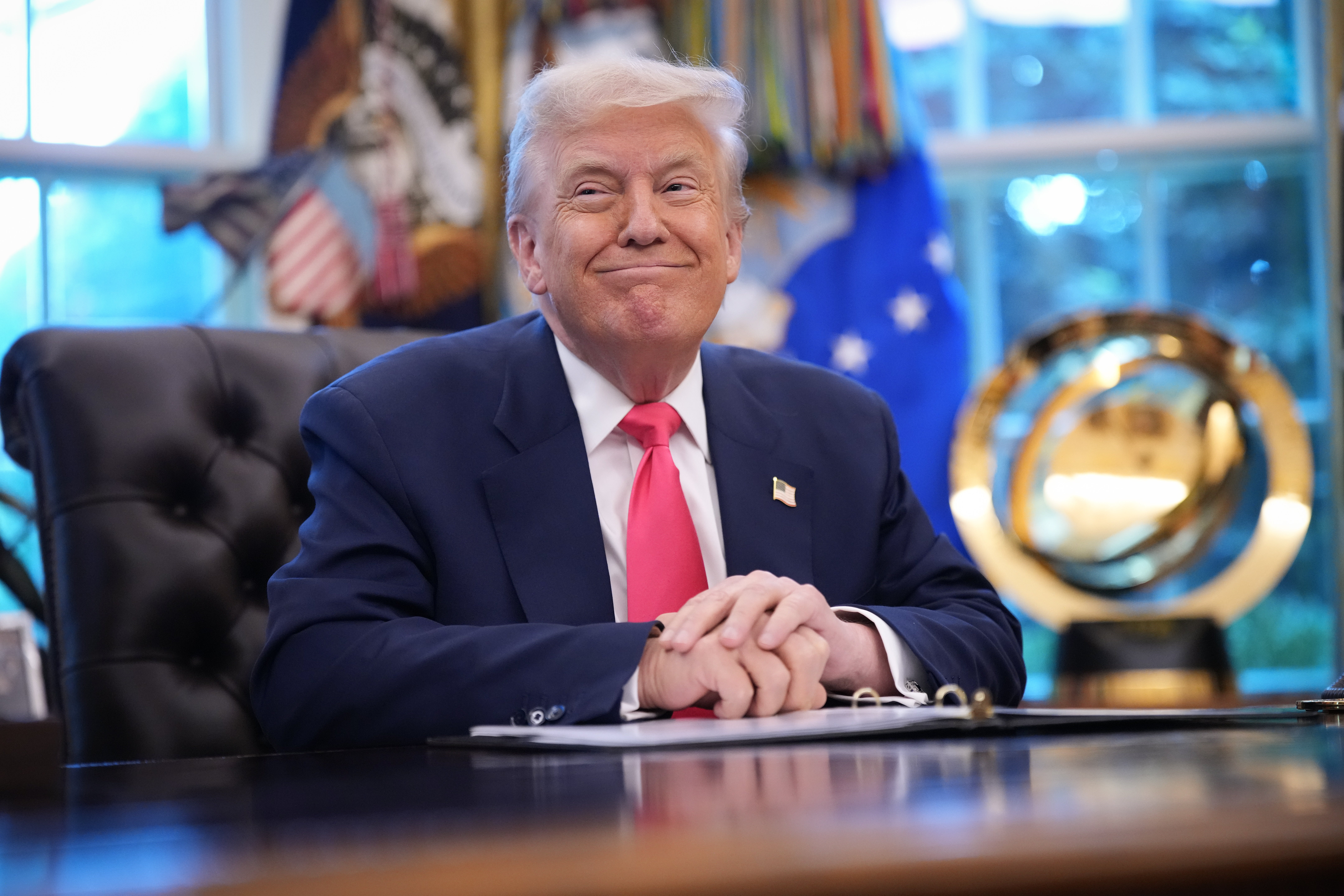 Trump again addressed the renaming of the Kennedy Center