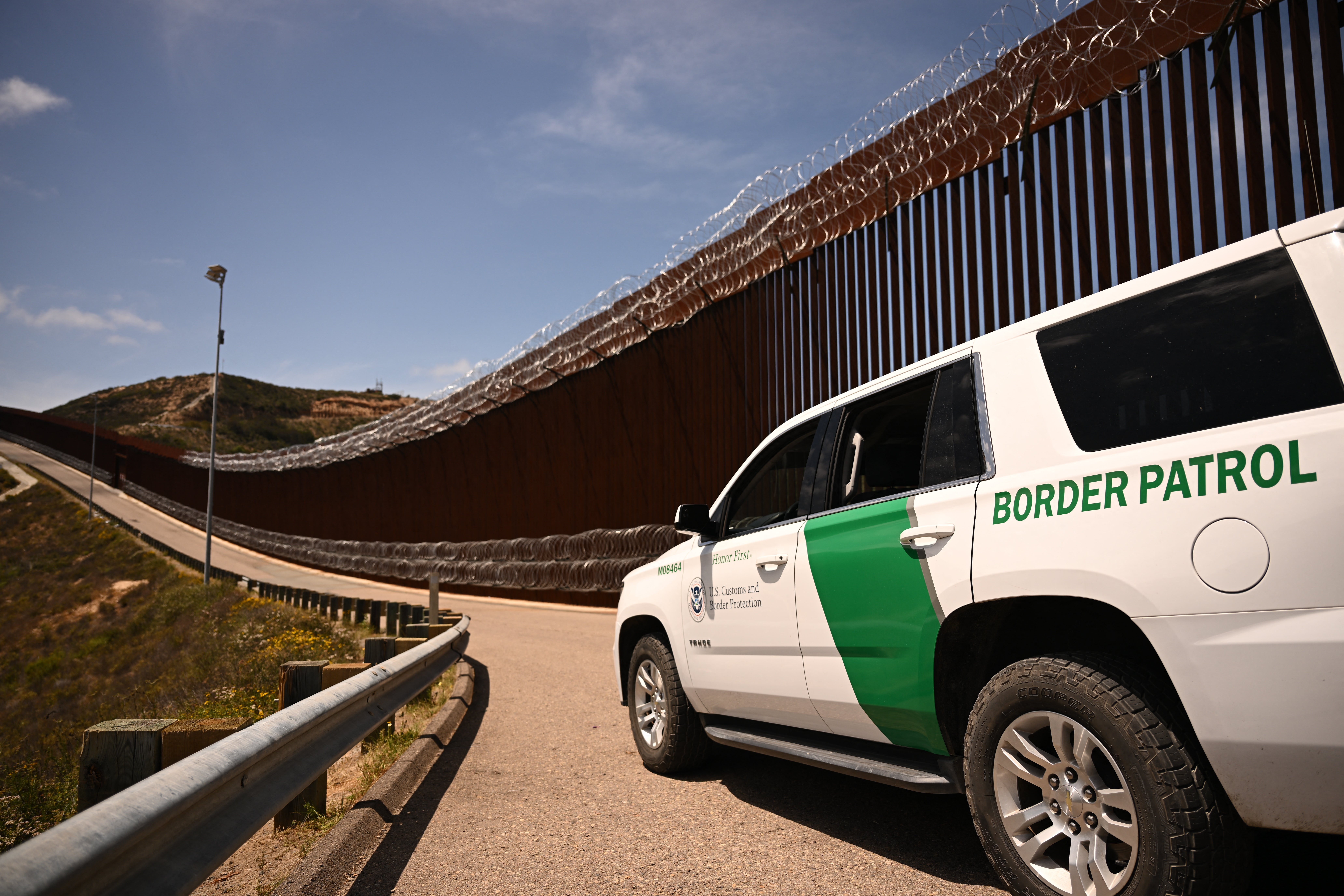 Immigration levels at the U.S.-Mexico border have fallen considerably from their peak in the middle of the Biden administration