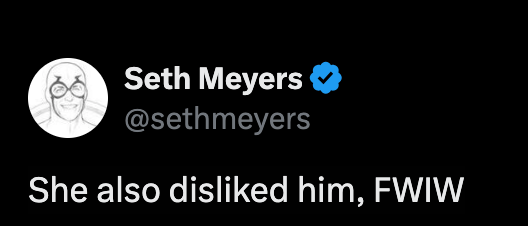 Seth Meyers joked that Frisbee ‘disliked’ Andy Samberg after long-running ‘rivalry’