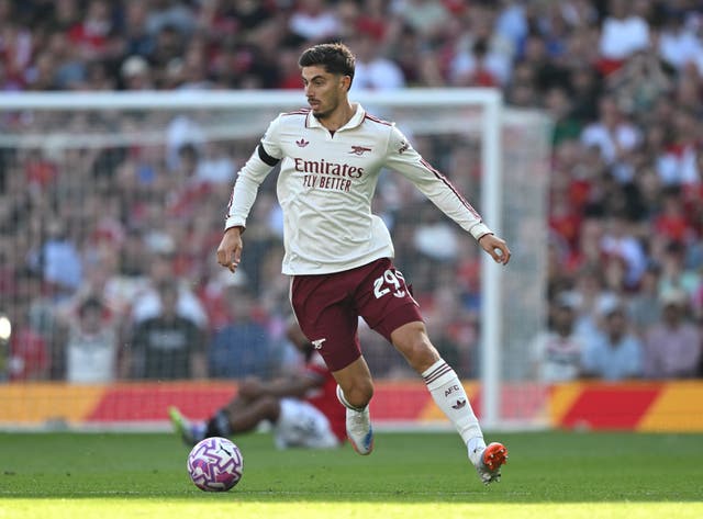 <p>Kai Havertz could require surgery on a knee injury</p>