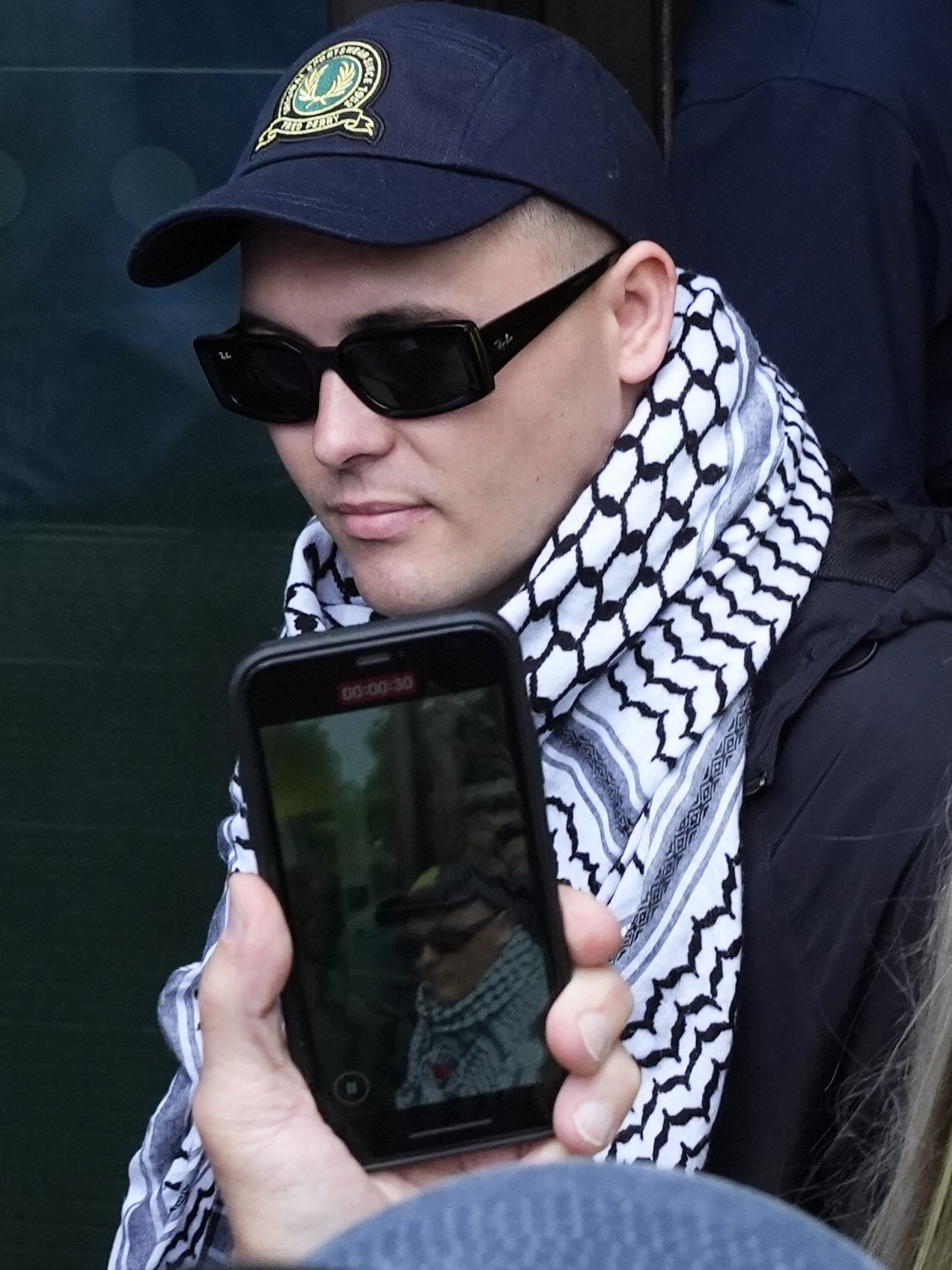 Kneecap’s Liam Og O hAnnaidh leaves Westminster Magistrates’ Court