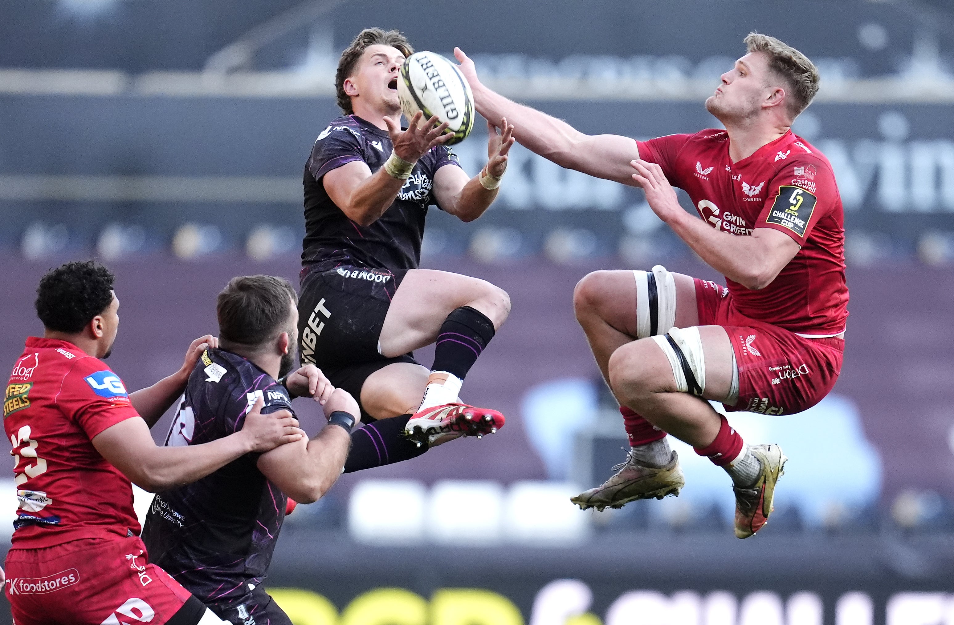 Ospreys and Scarlets are two of the teams whose future is unclear (Nick Potts/PA)