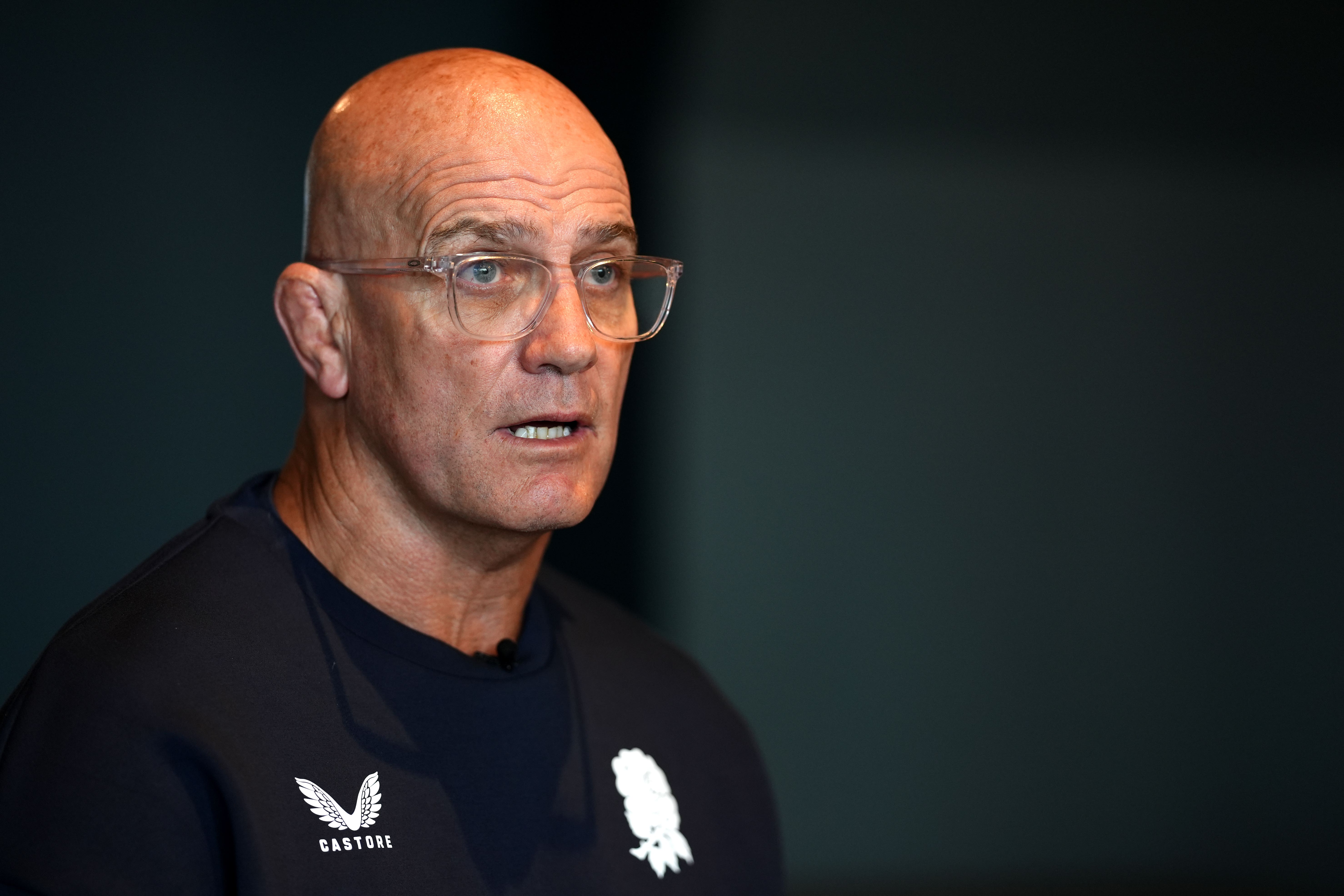 England head coach John Mitchell says being World Cup favourites is “irrelevant” (John Walton/PA)