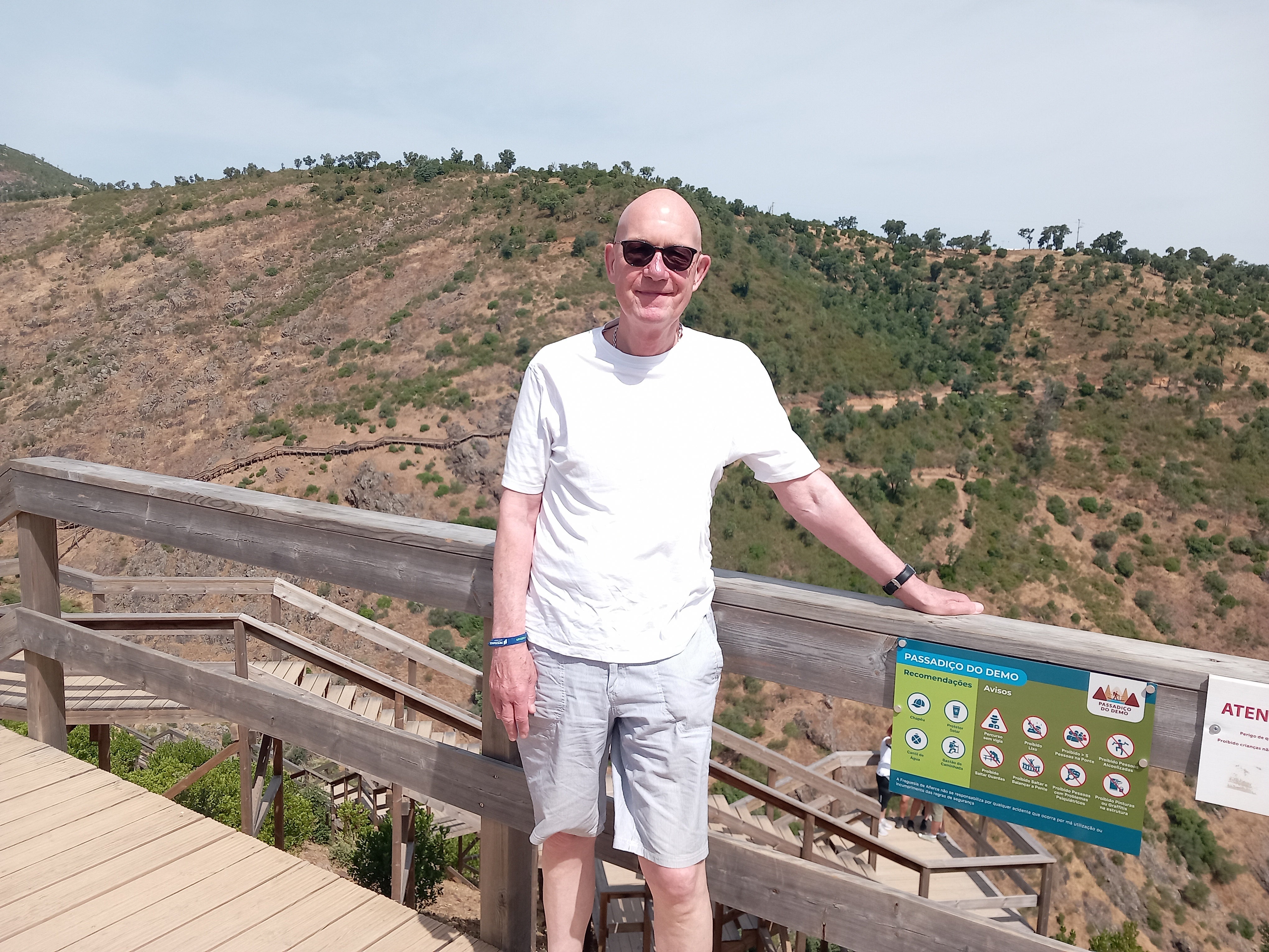 Martyn Hewett, 75, says he feels ‘very, very, lucky’