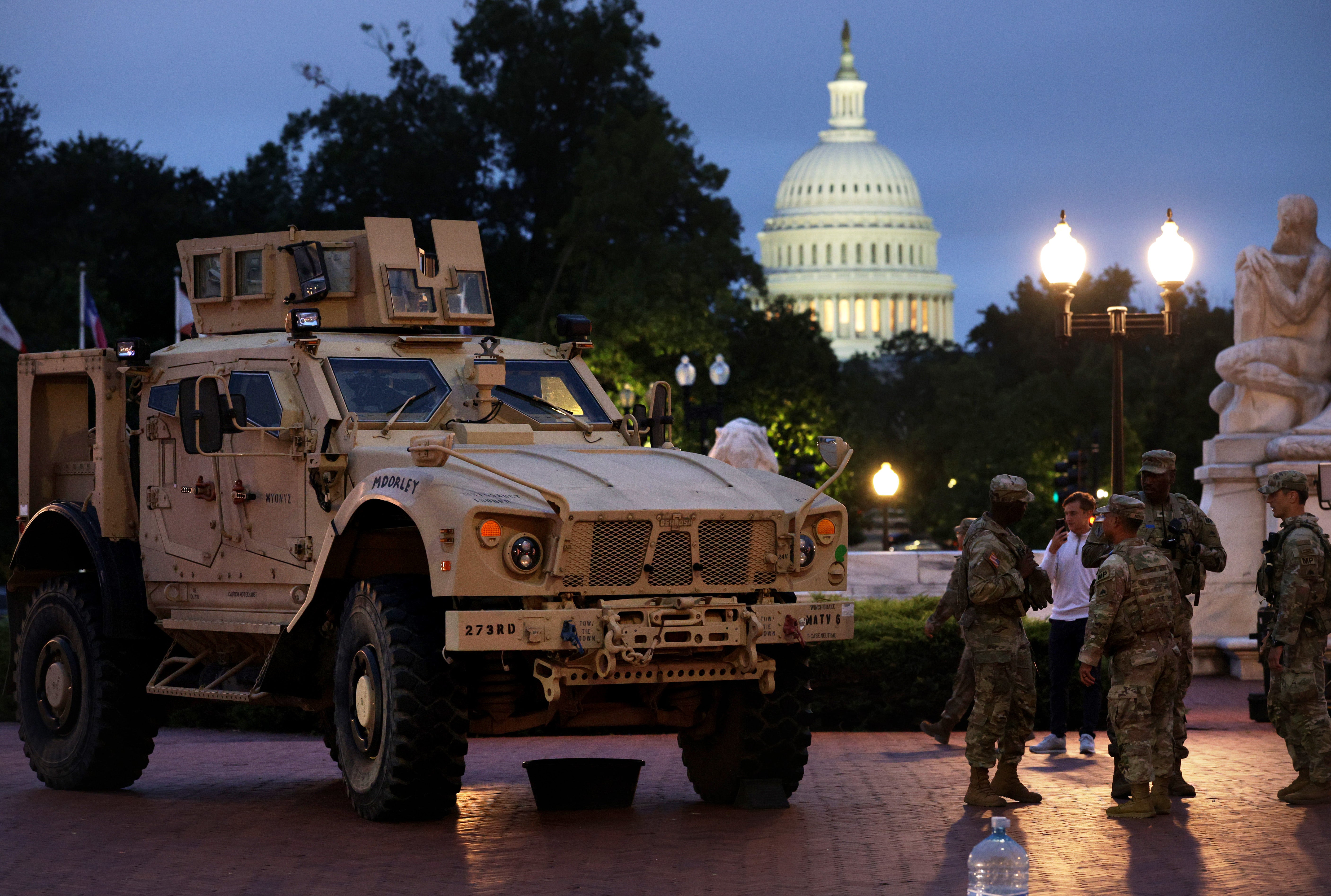 Why Trump will patrol DC with police tonight