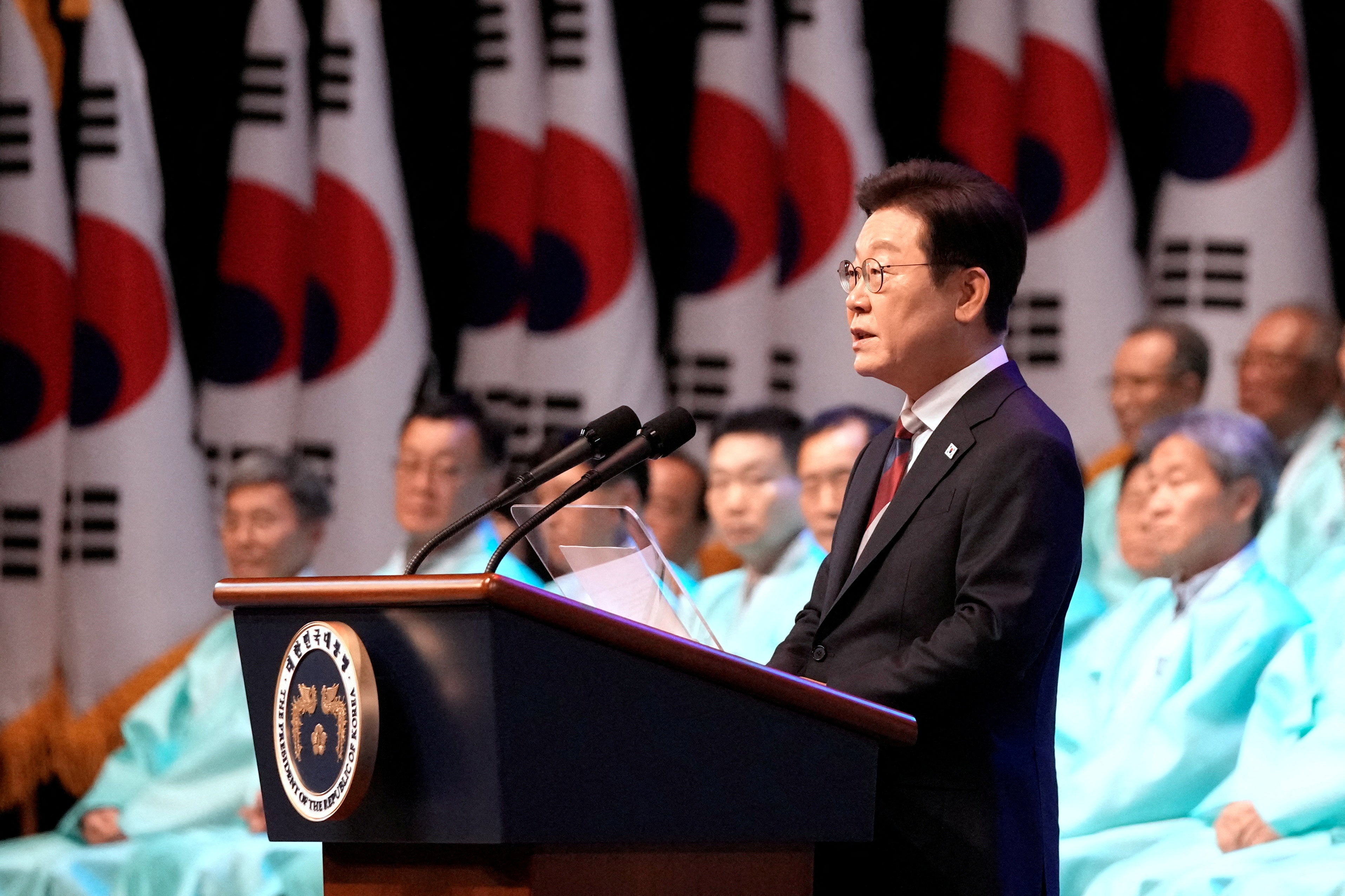 South Korean president Lee Jae Myung has urged Pyongyang to revive the 2018 military pact to ease border tensions