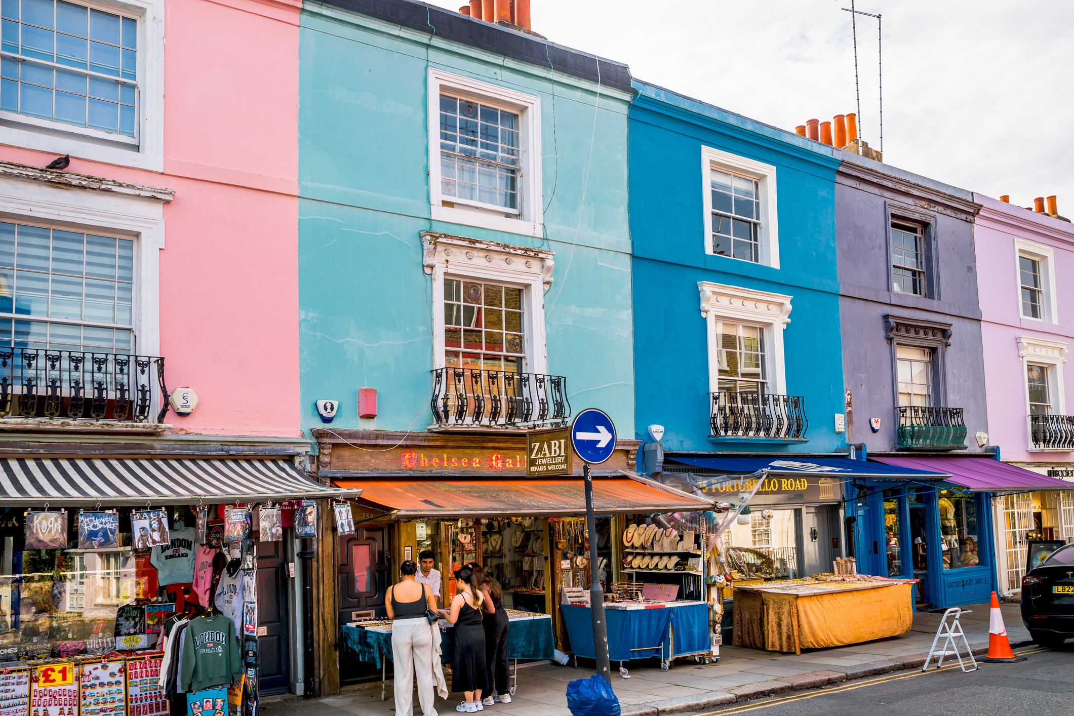 Dishoom's new hotel is located close to Portobello Road Market in London