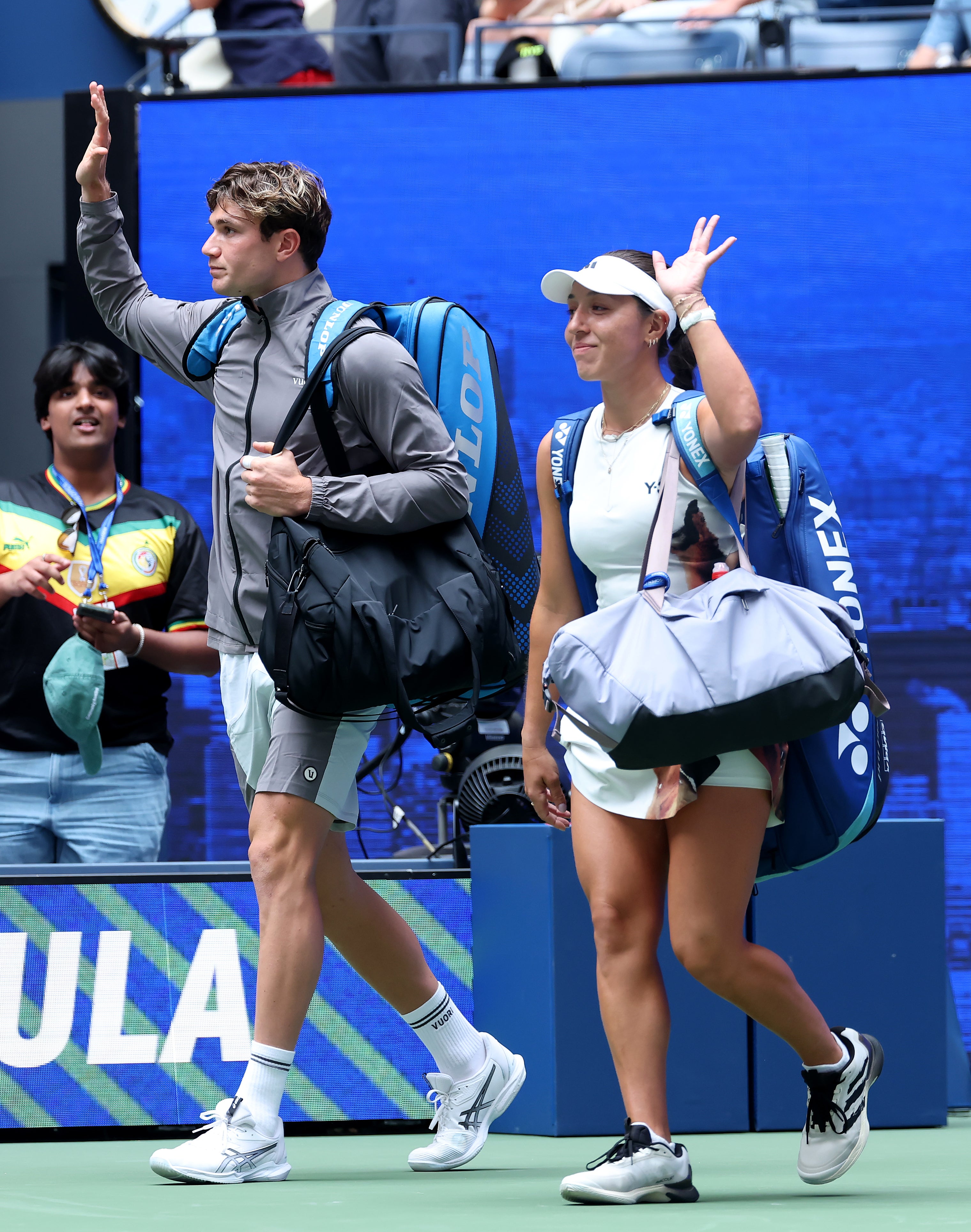 doubles team of Jessica Pegula of the United States and Jack Draper of Great Britain