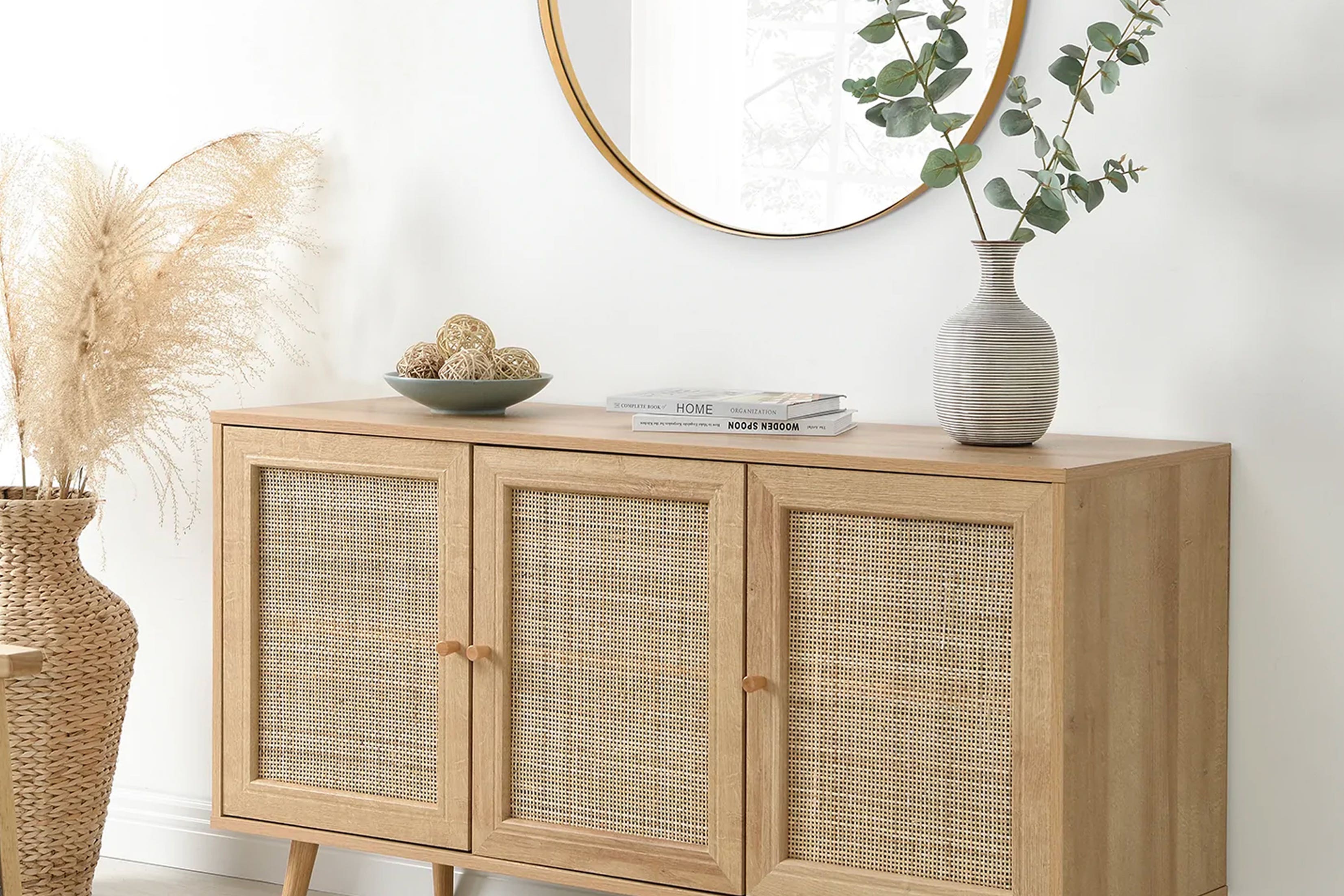 Elegant but casual, rattan and cane accessories are making a stylish comeback for your home (Daals/PA)