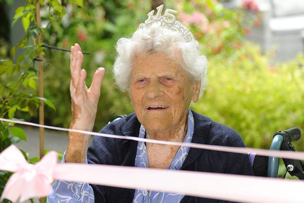 Ethel Caterham became the oldest living person in April