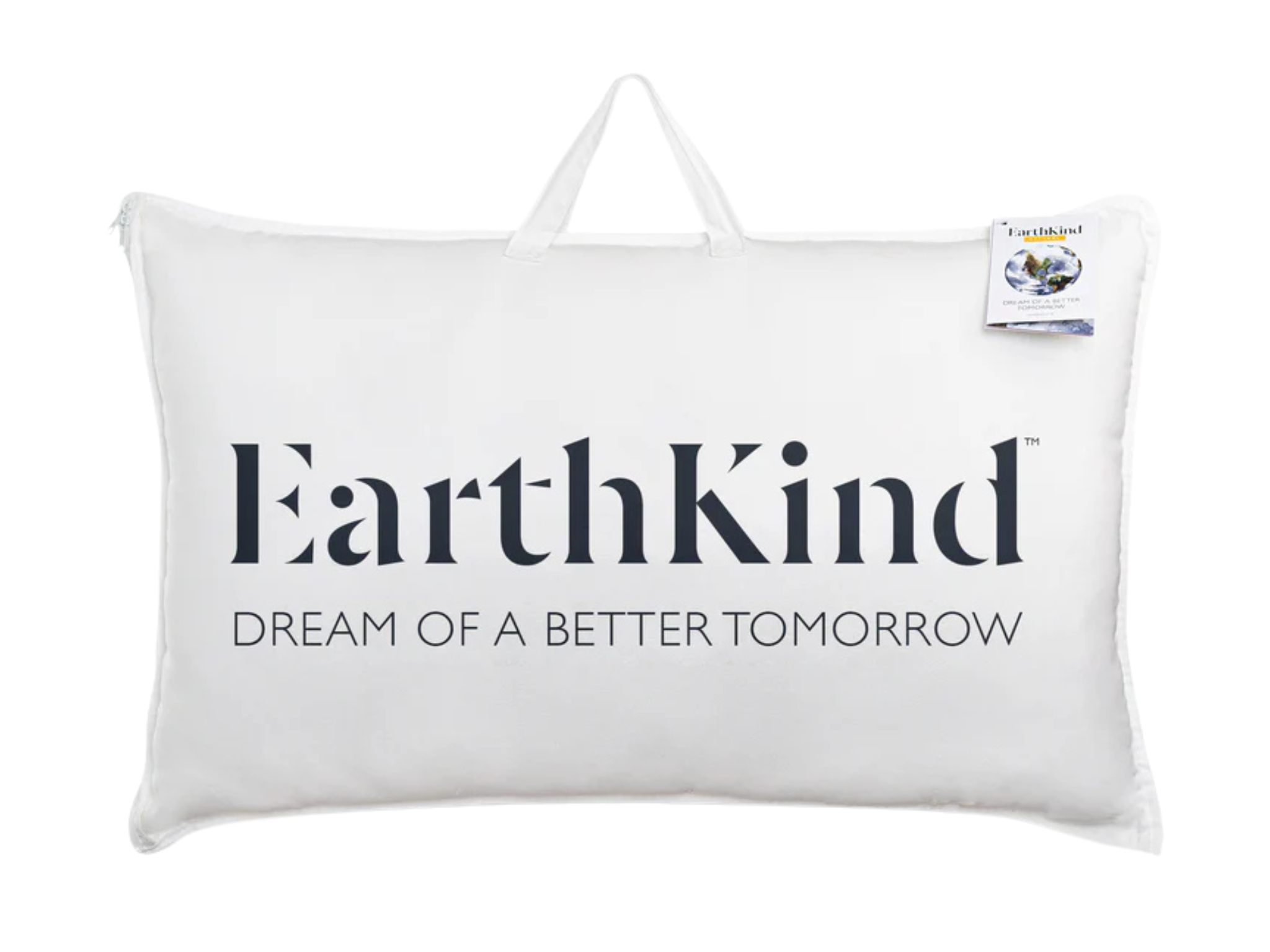 indybest best pillow review EarthKind sustainable feather and down support pillow