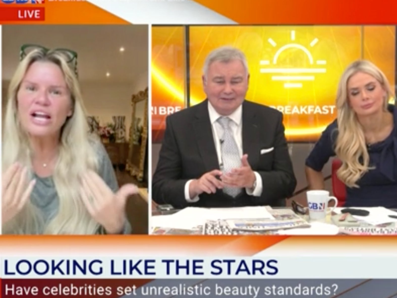 Eamonn Holmes shocked GB News viewers with racial slur