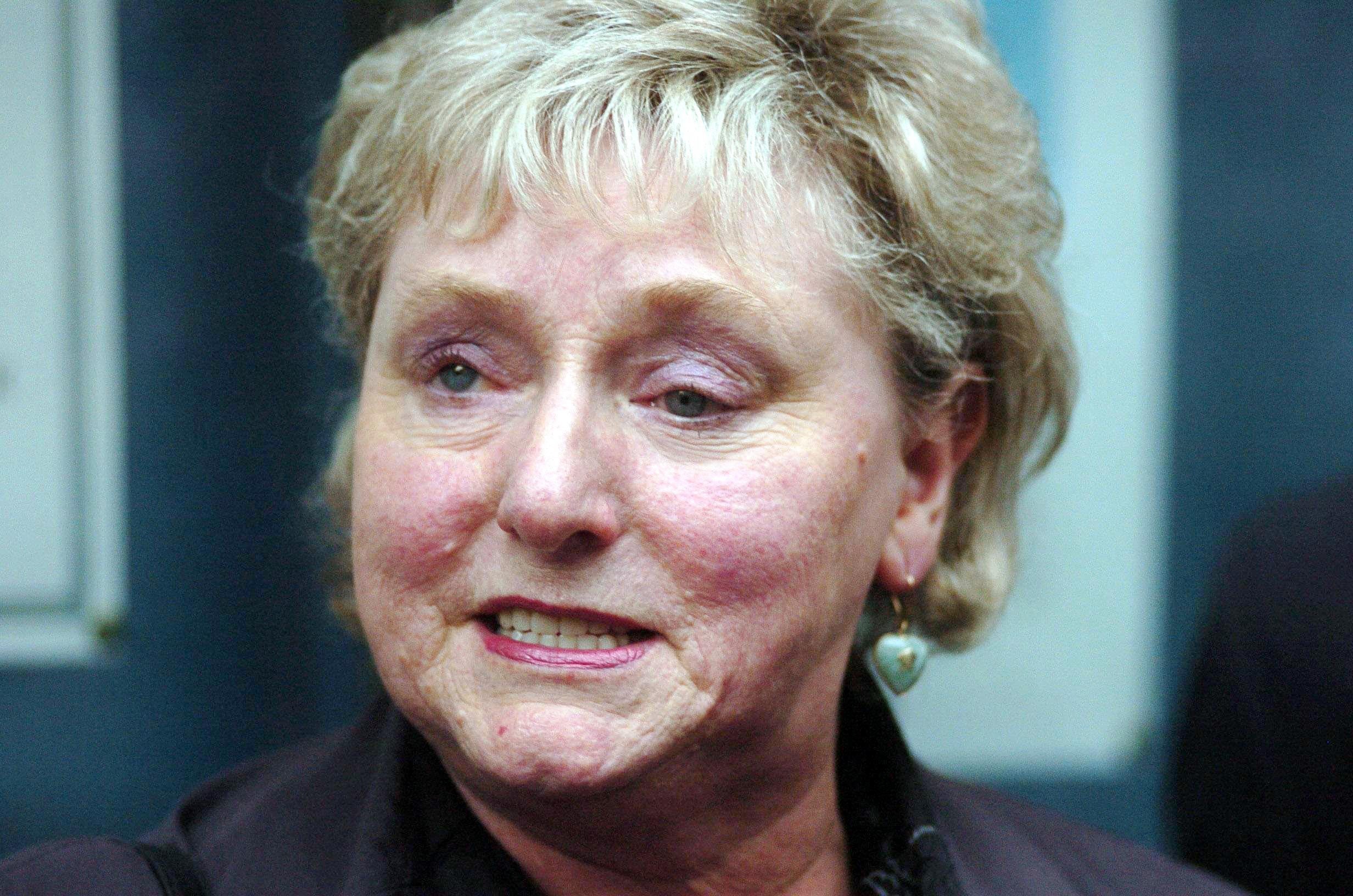 Hogg's mother Ann Ming found her body hidden behind the bath, 80 days after her disappearance