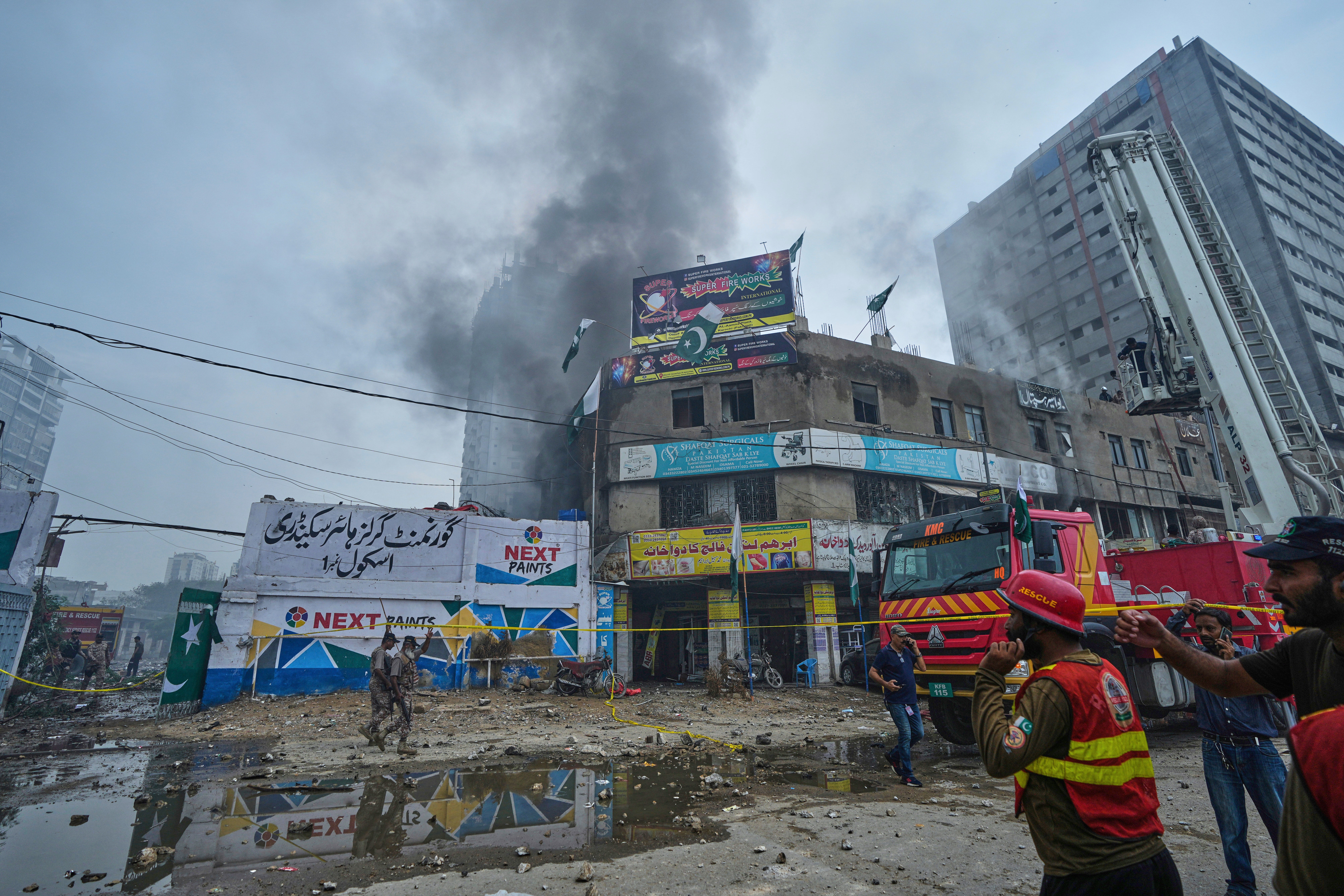 Pakistan Fireworks Explosion